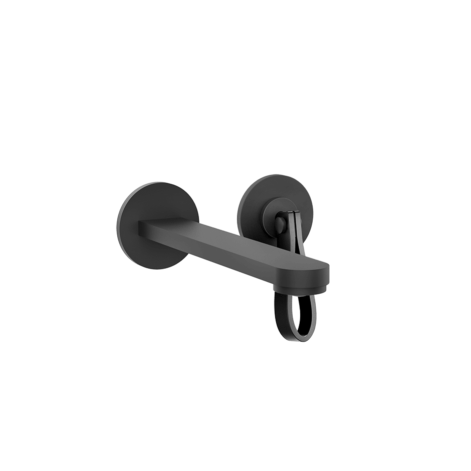Gessi Washbasin Mixer 78488 in Nero/Matte Black