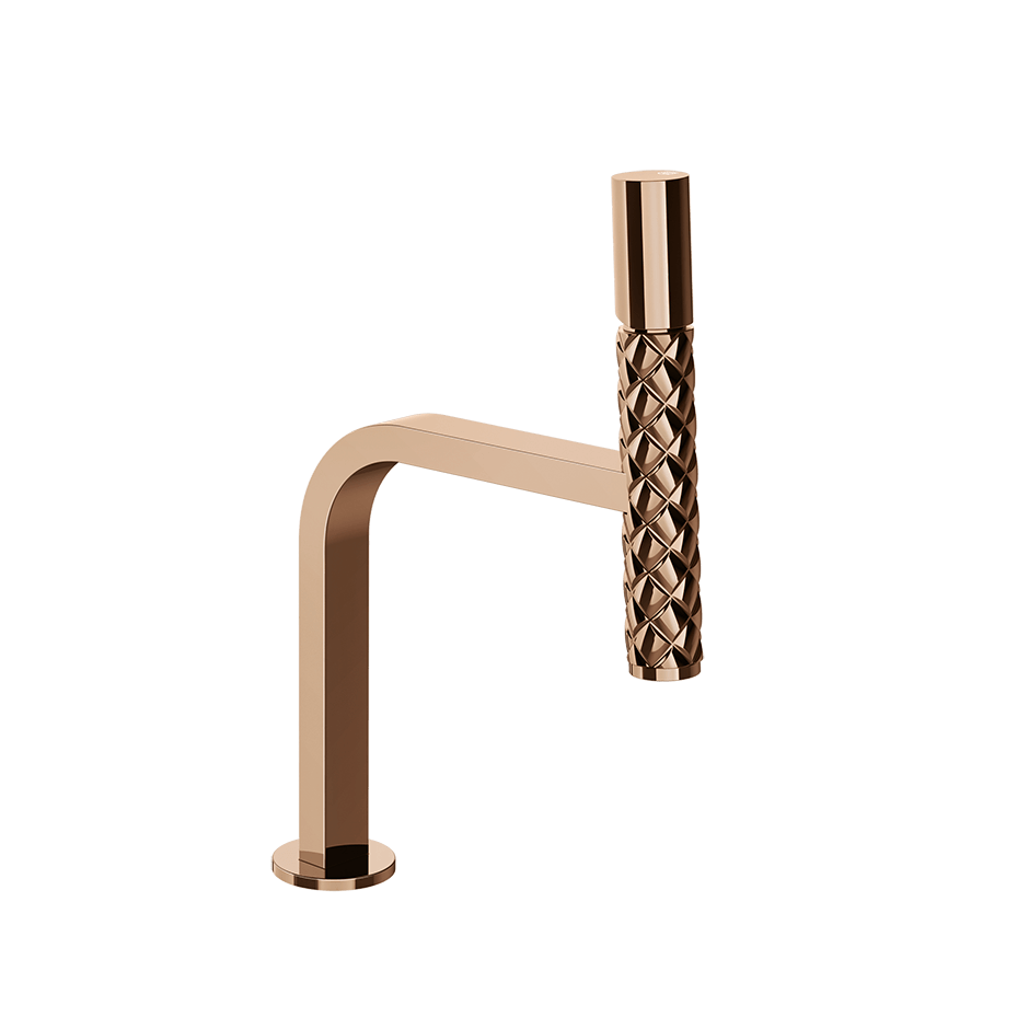 Gessi Washbasin Mixer 78502 in Copper Pvd