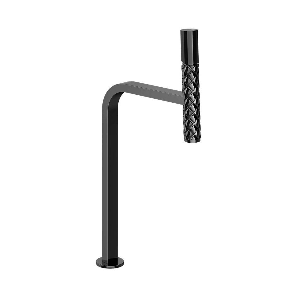 Gessi Washbasin Mixer 78504 in Black Metal Pvd