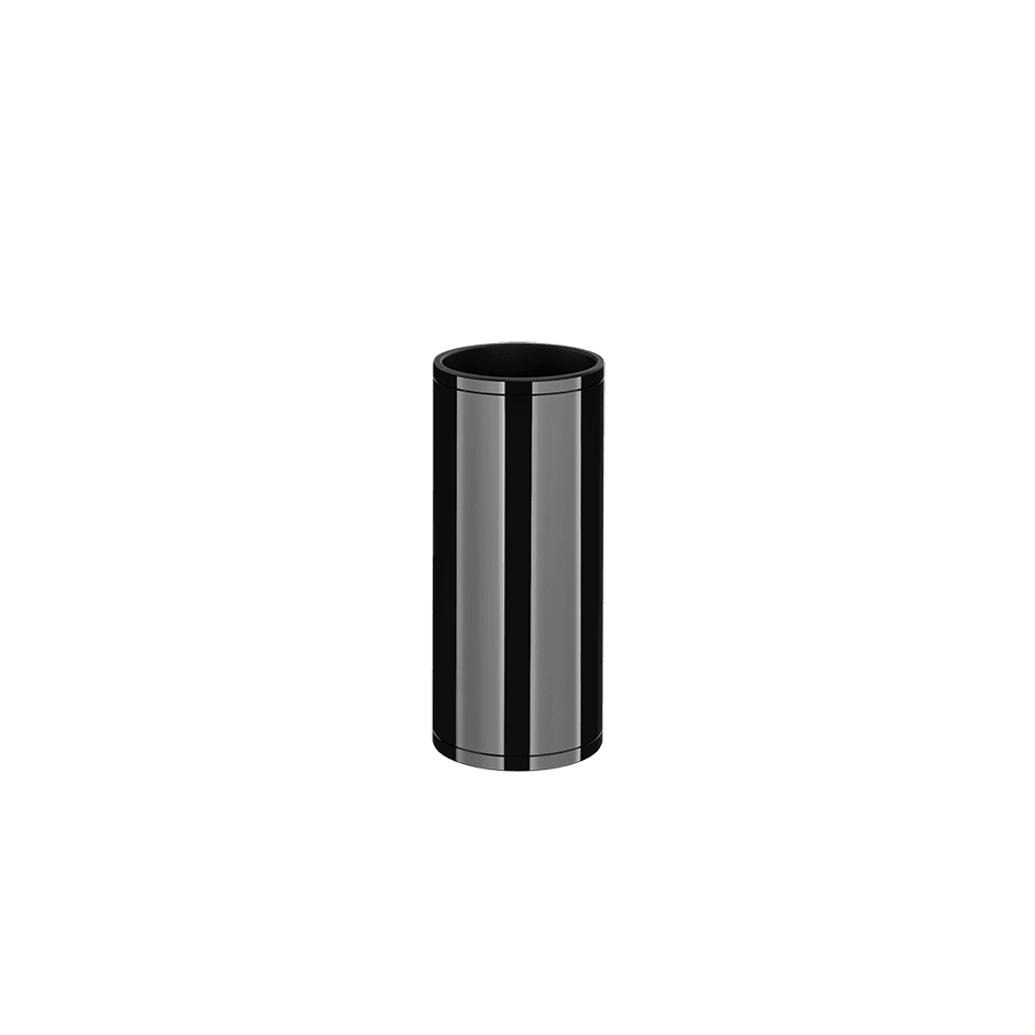 Gessi Tumbler Holder 78531 in Black Metal Pvd