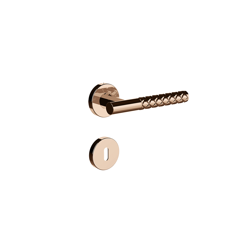 Gessi Internal Door Handle 78540 in Copper Pvd