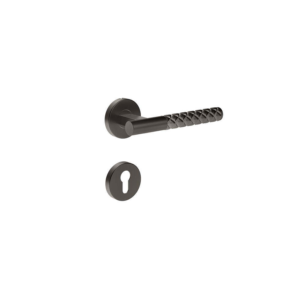 Gessi Internal Door Handle 78541 in Black Metal Br. Pvd