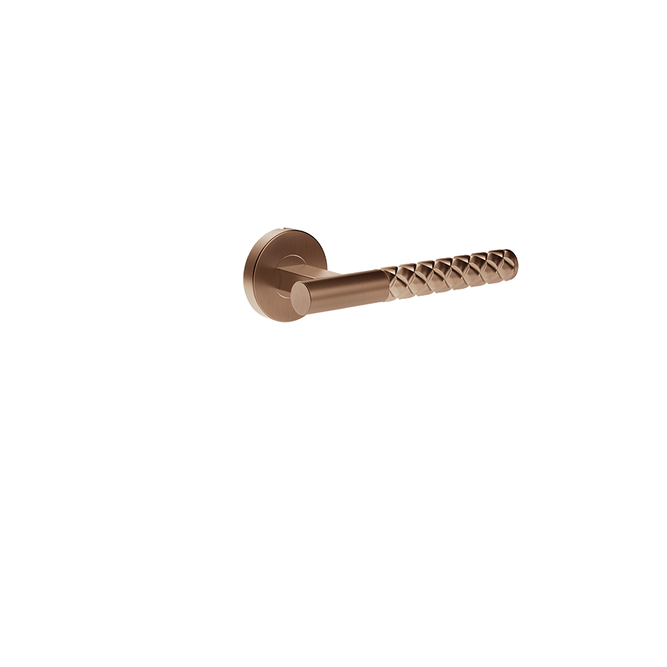 Gessi Internal Door Handle 78542 in Copper Brushed Pvd