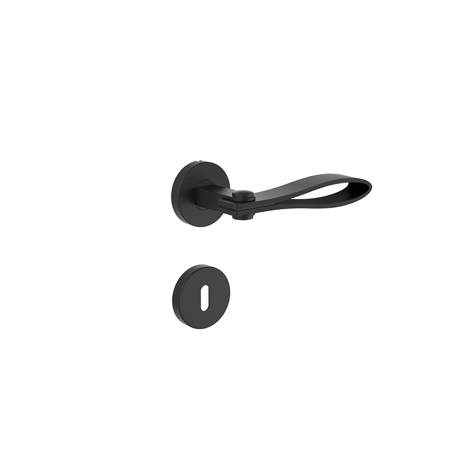 Gessi Internal Door Handle 78544 in Matte Black