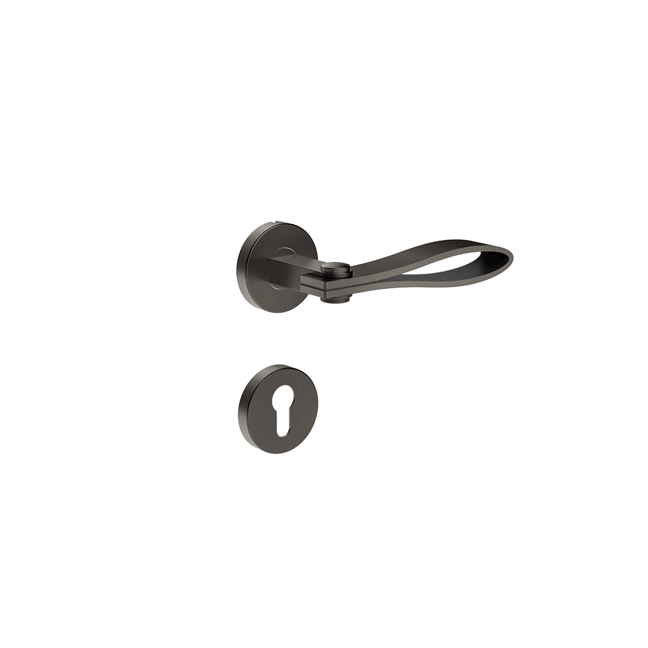 Gessi Internal Door Handle 78545 in Black Metal Br. Pvd