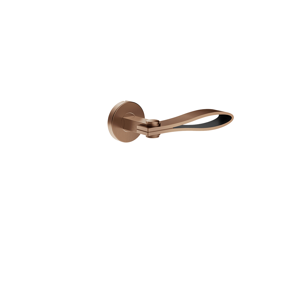 Gessi Internal Door Handle 78546 in Copper Brushed Pvd