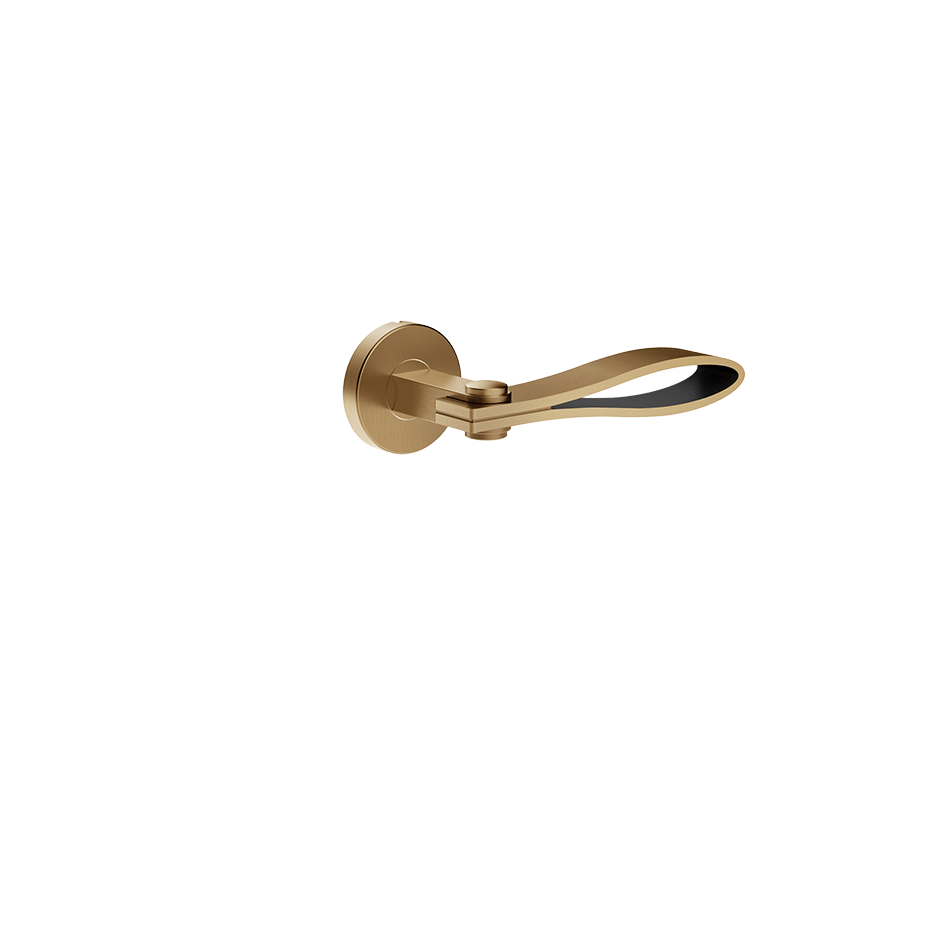 Gessi Internal Door Handle 78546 in Warm Bronze Br. Pvd