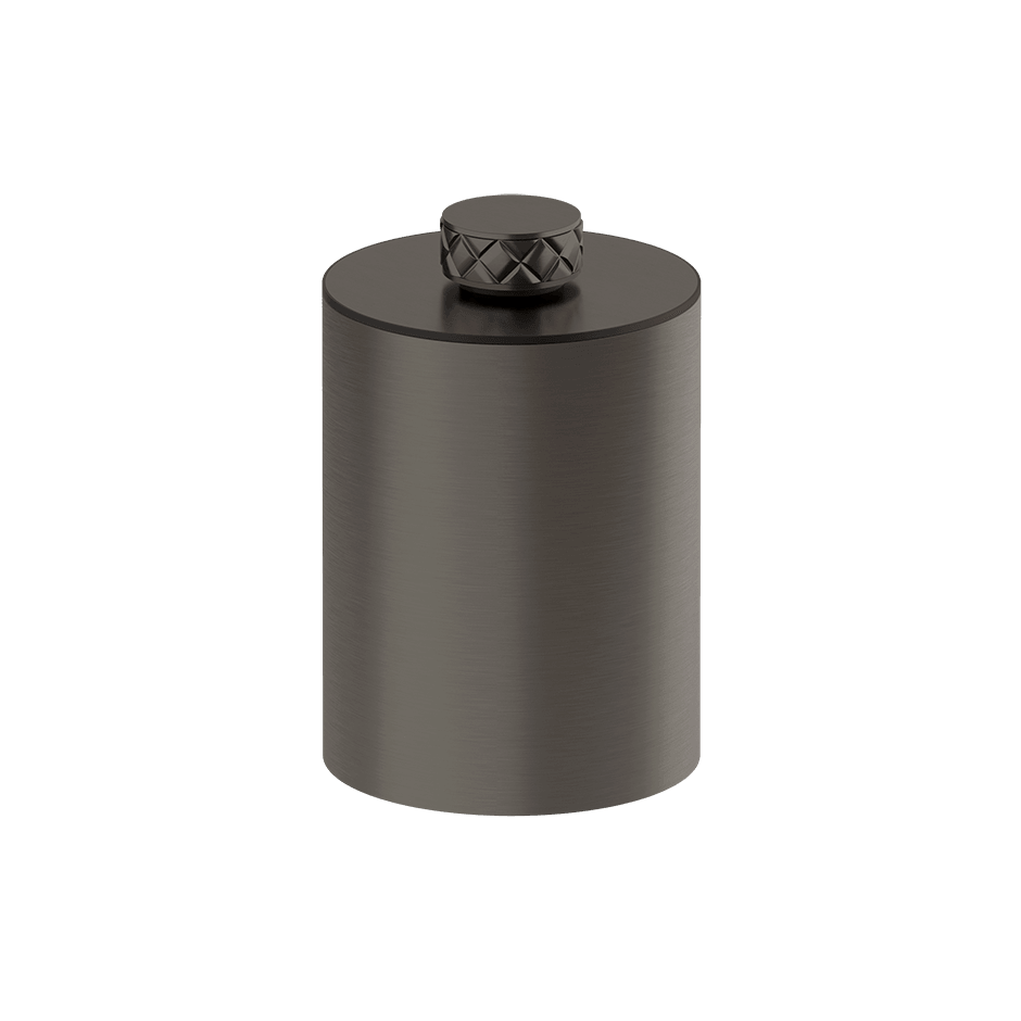 Gessi Waste-Paper Basket 78590 in Black Metal Br. Pvd