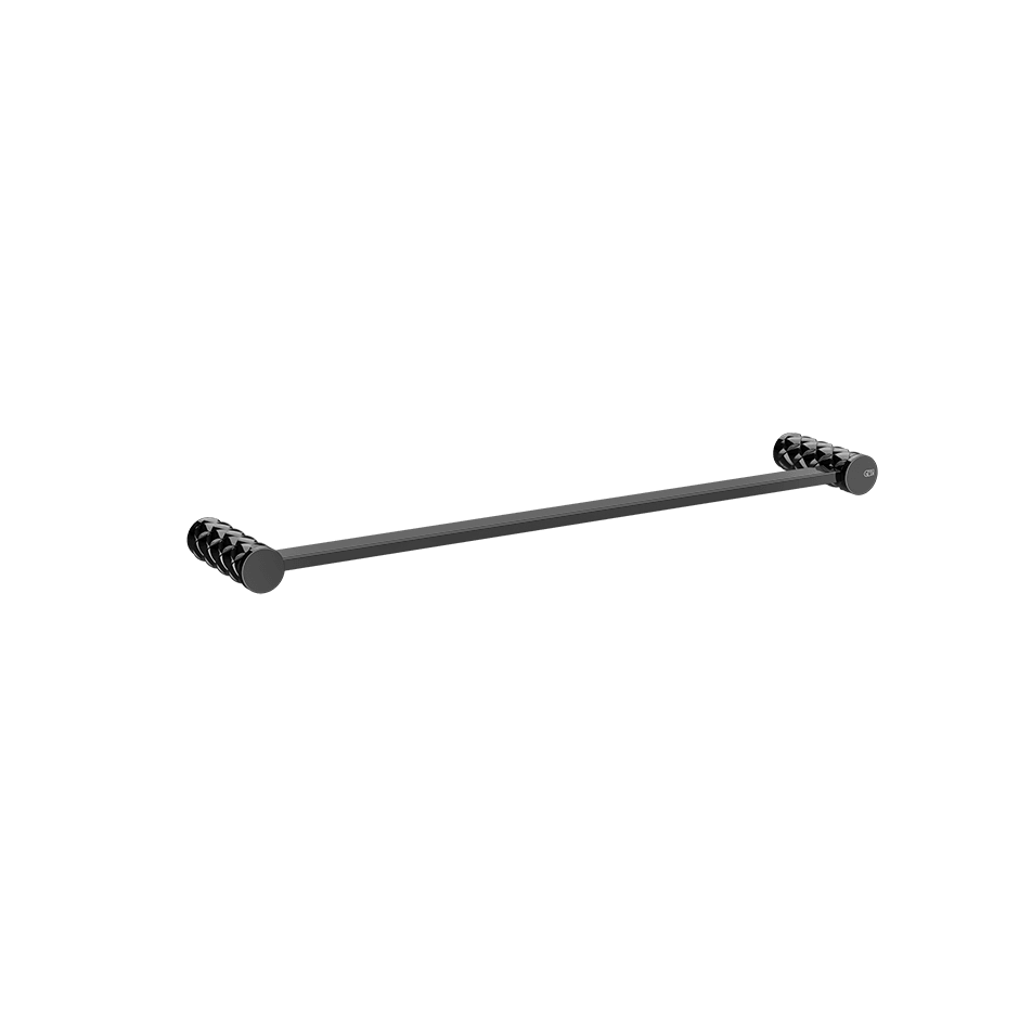 Gessi Towel Rail 78600 in Black Metal Pvd