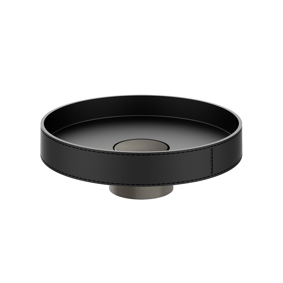 Gessi Washbasin 78601 in Nero/Black Metal Brushed Pvd