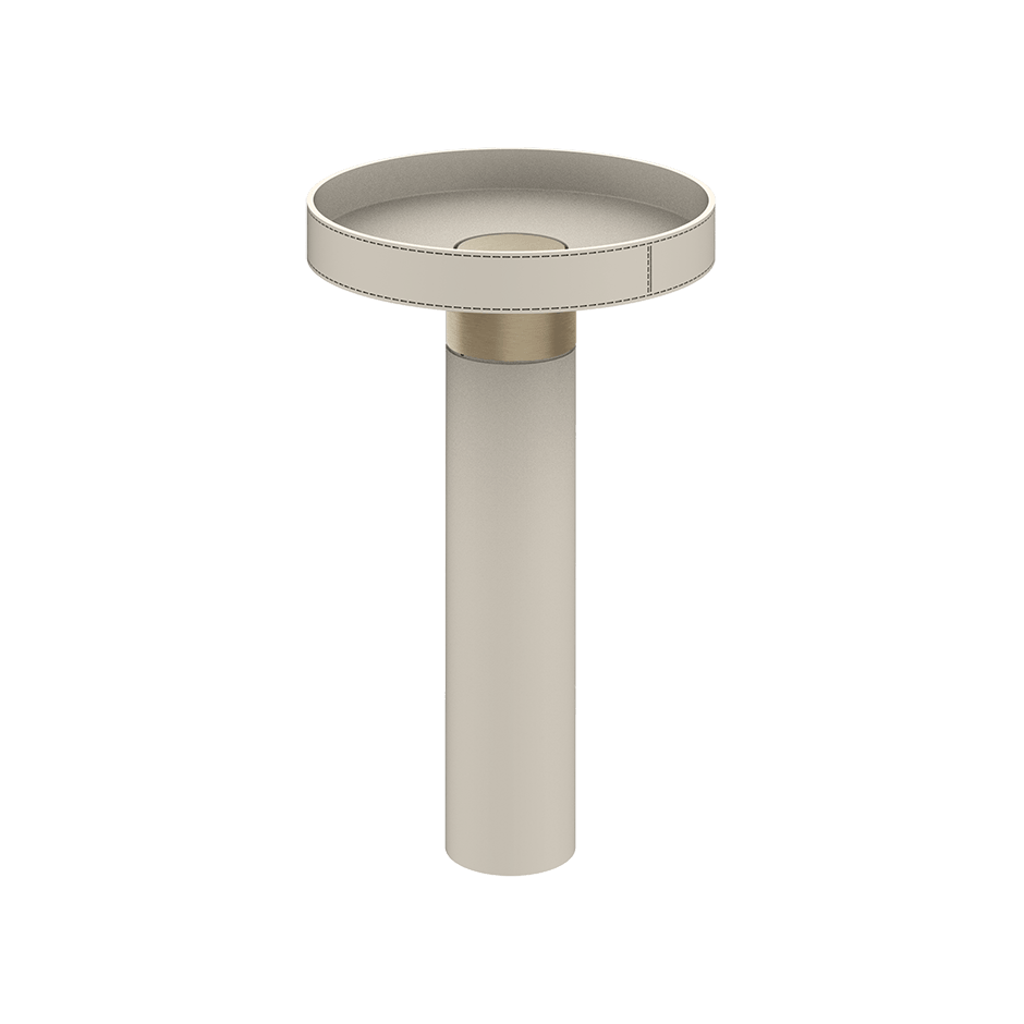 Gessi Washbasin 78607 in Crème/Finox Brushed Nickel
