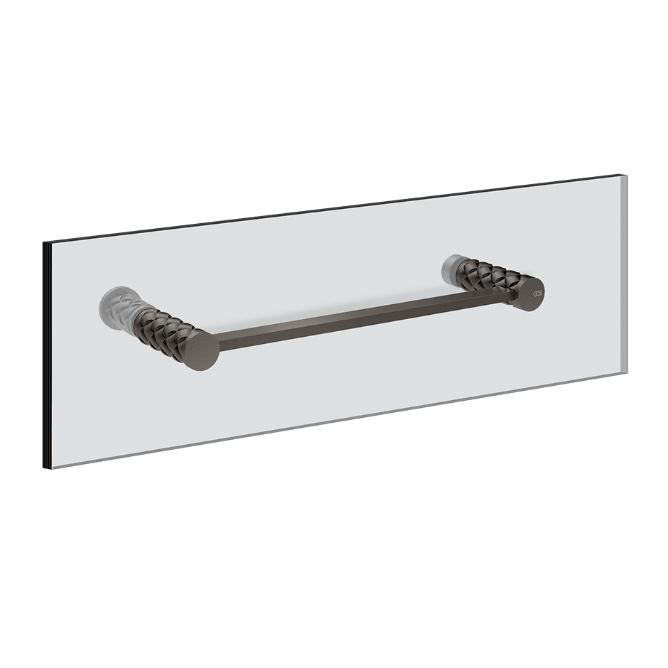 Gessi Towel Rail 78611 in Black Metal Br. Pvd