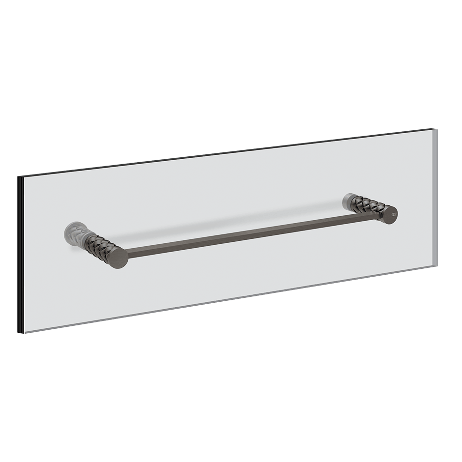 Gessi Towel Rail 78613 in Black Metal Br. Pvd
