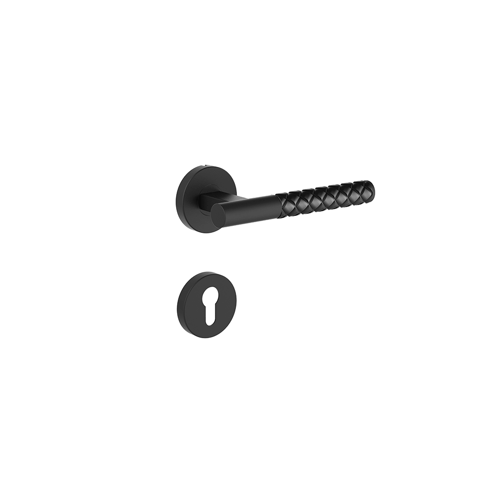 Gessi Internal Door Handle 78641 in Nero/Matte Black
