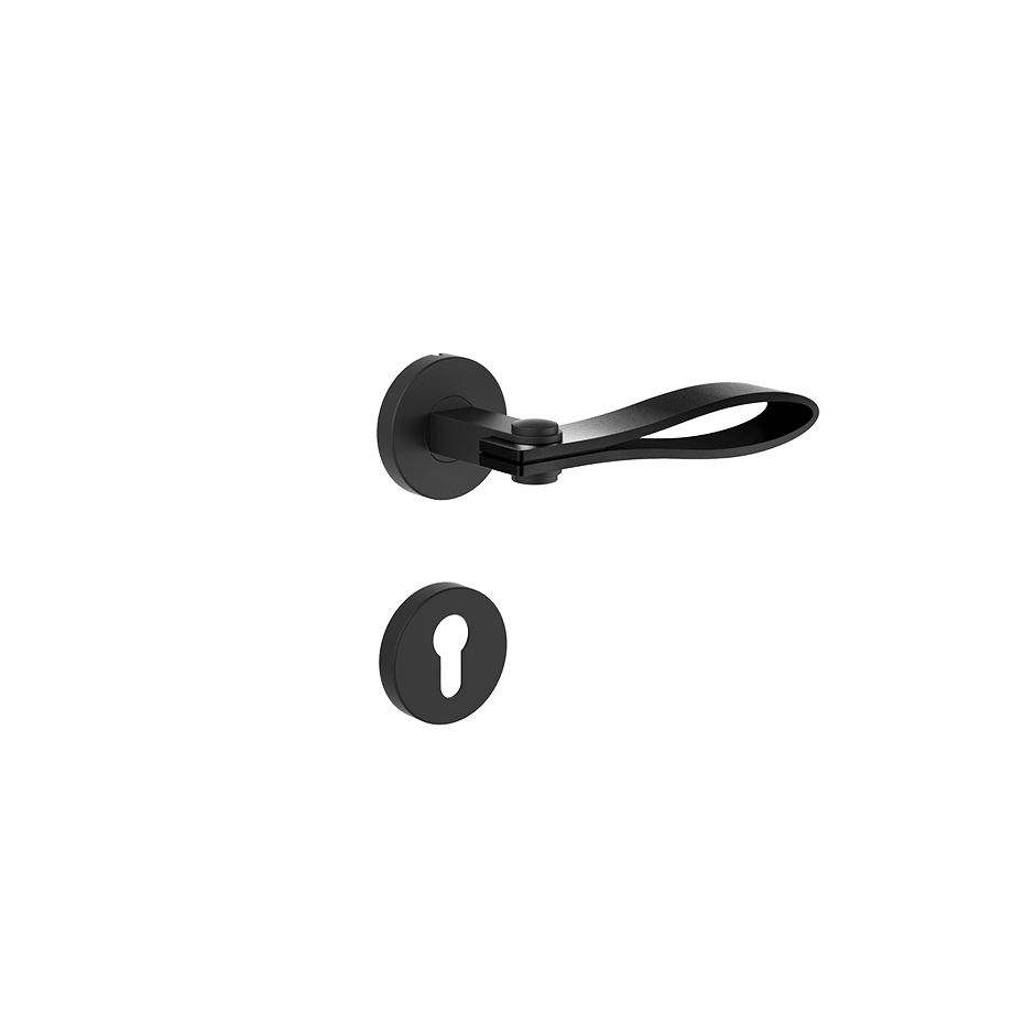 Gessi Internal Door Handle 78645 in Nero/Matte Black