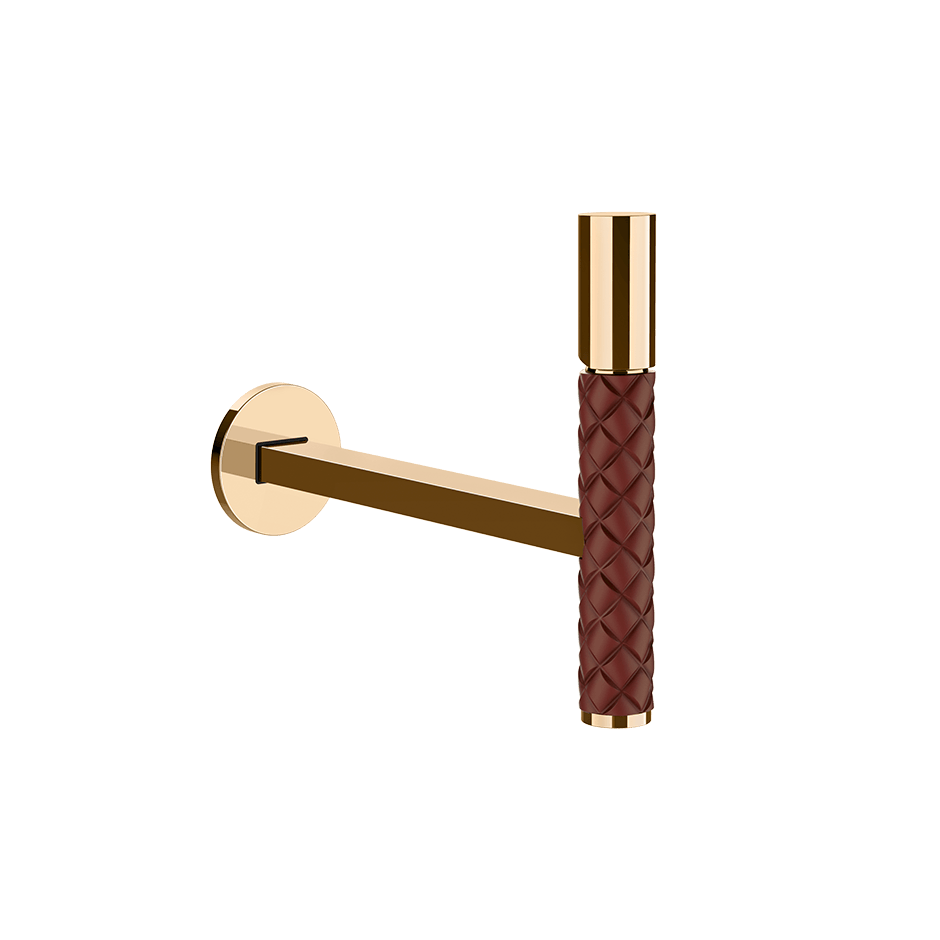 Gessi Washbasin Mixer 78688 in Red Cherry/Warm Bronze Pvd