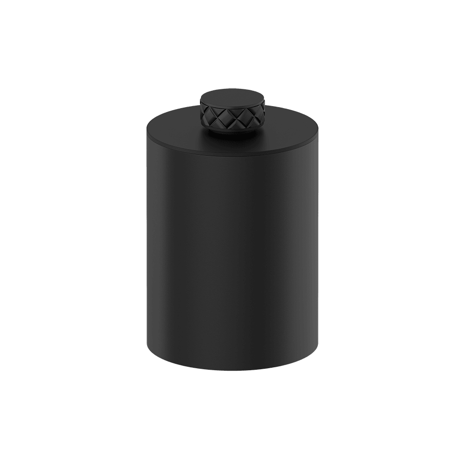 Gessi Waste-Paper Basket 78690 in Nero/Matte Black