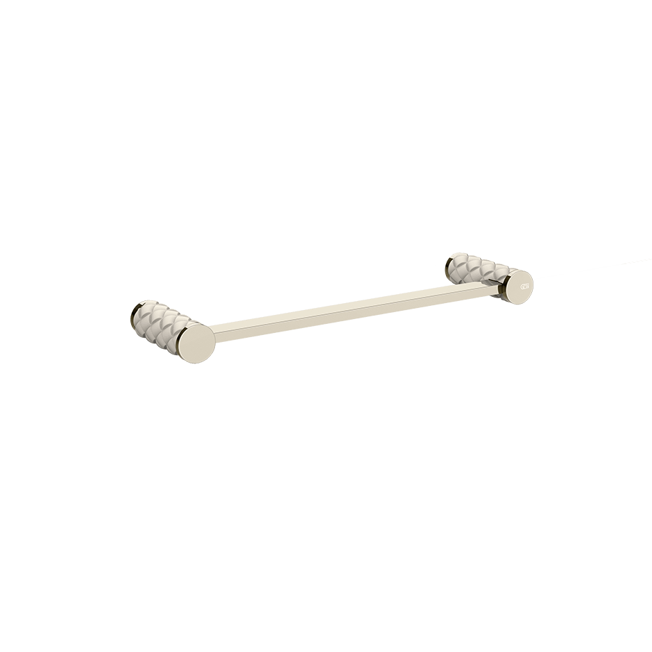 Gessi Towel Rail 78697 in Crème/Nickel Pvd