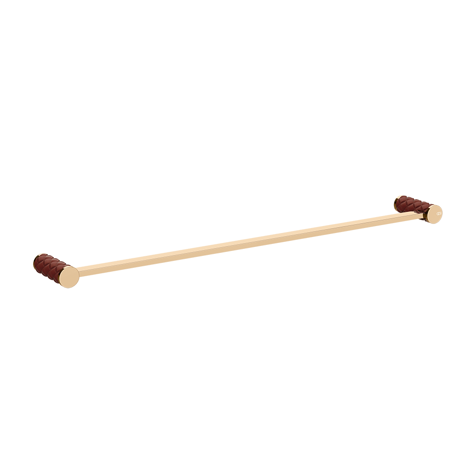 Gessi Towel Rail 78703 in Red Cherry/Warm Bronze Pvd
