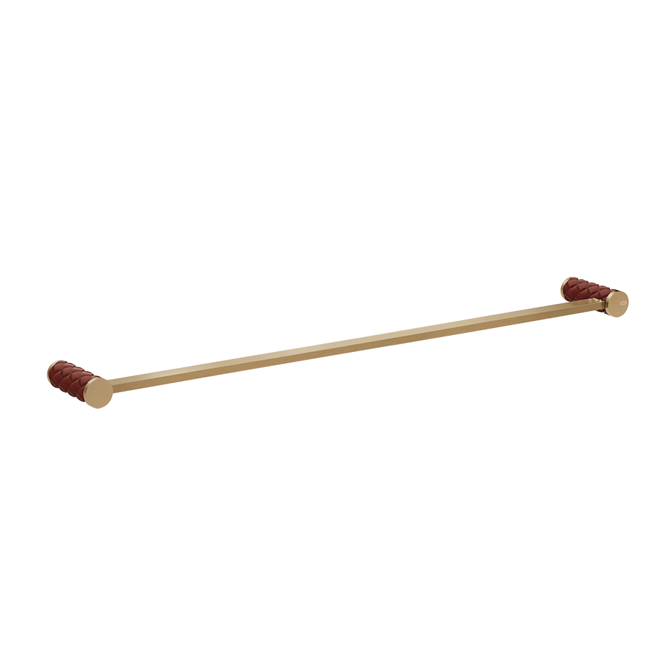 Gessi Towel Rail 78703 in Red Cherry/Warm Bronze Br. Pvd