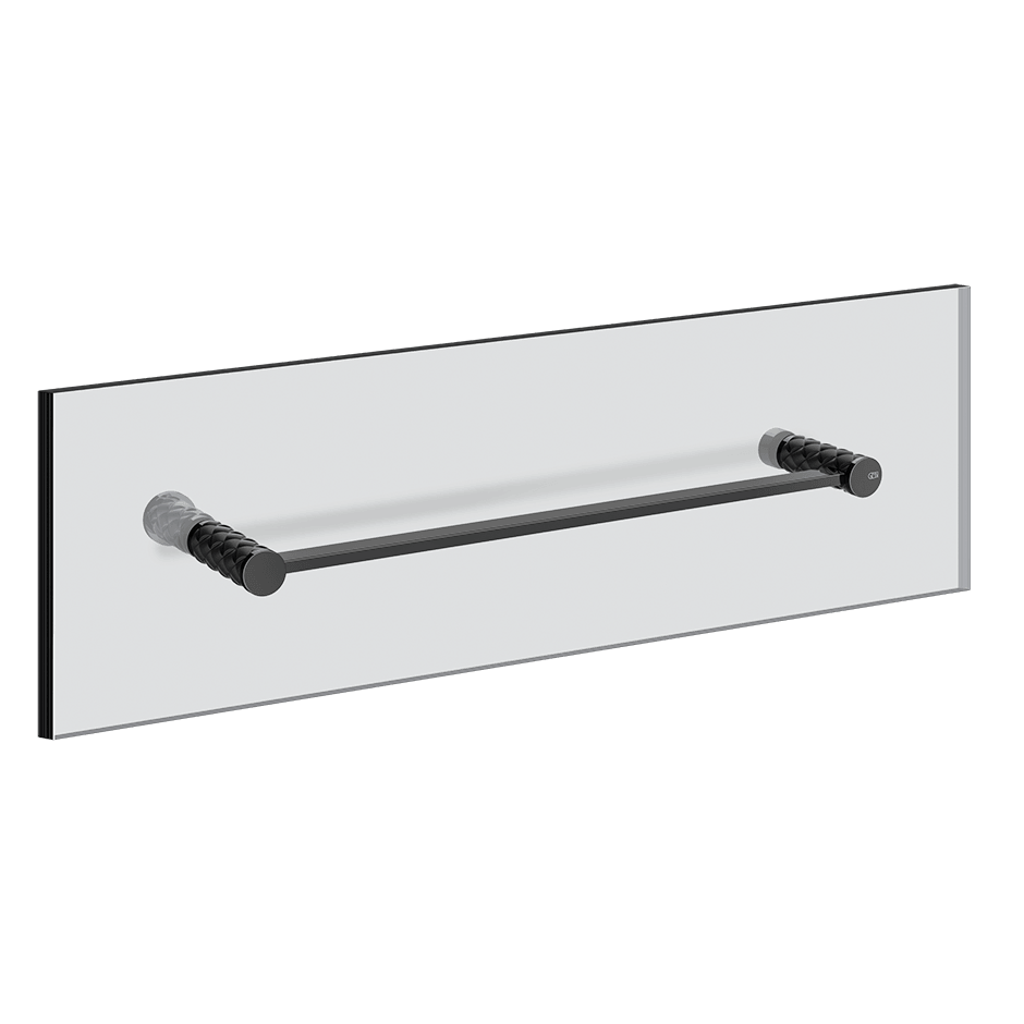 Gessi Towel Rail 78713 in Nero/Black Metal Pvd