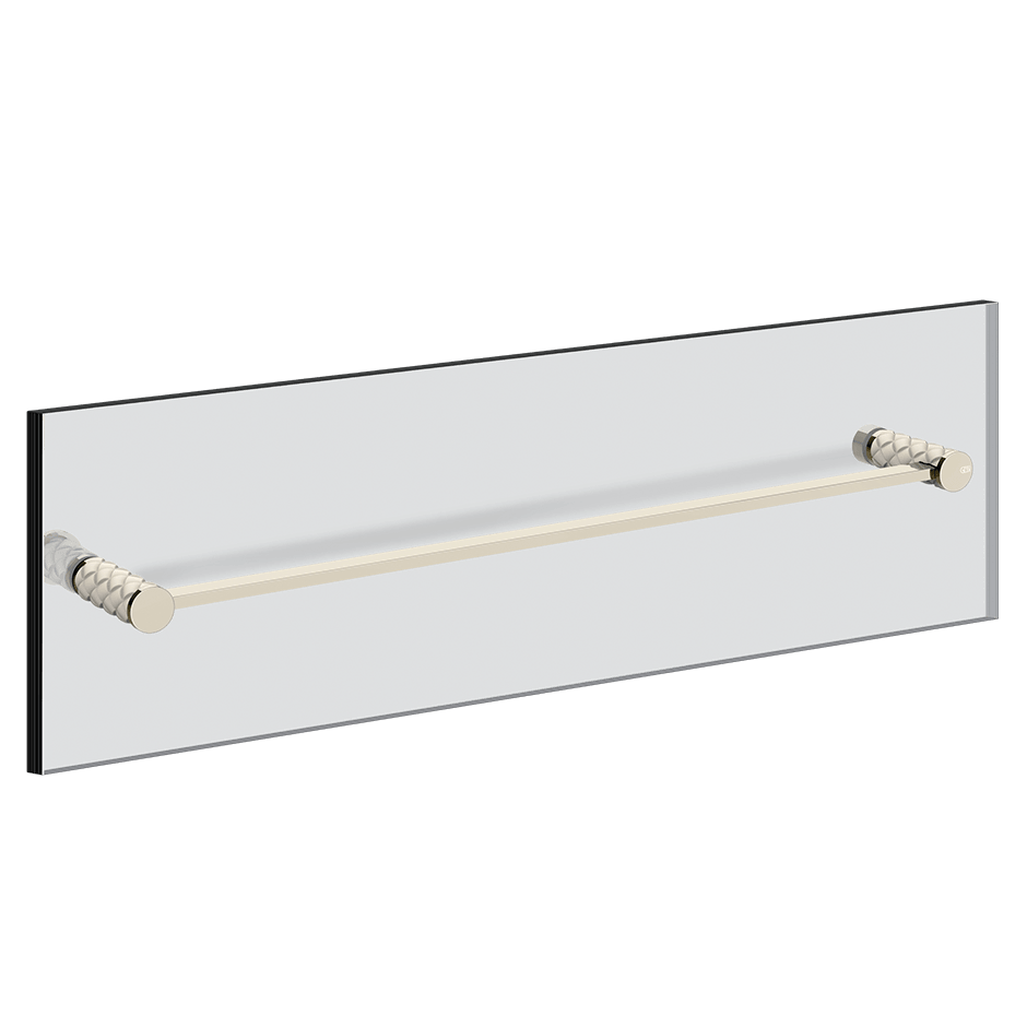 Gessi Towel Rail 78715 in Crème/Nickel Pvd