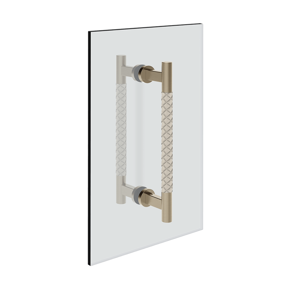 Gessi Handle 78730 in Crème/Finox Brushed Nickel