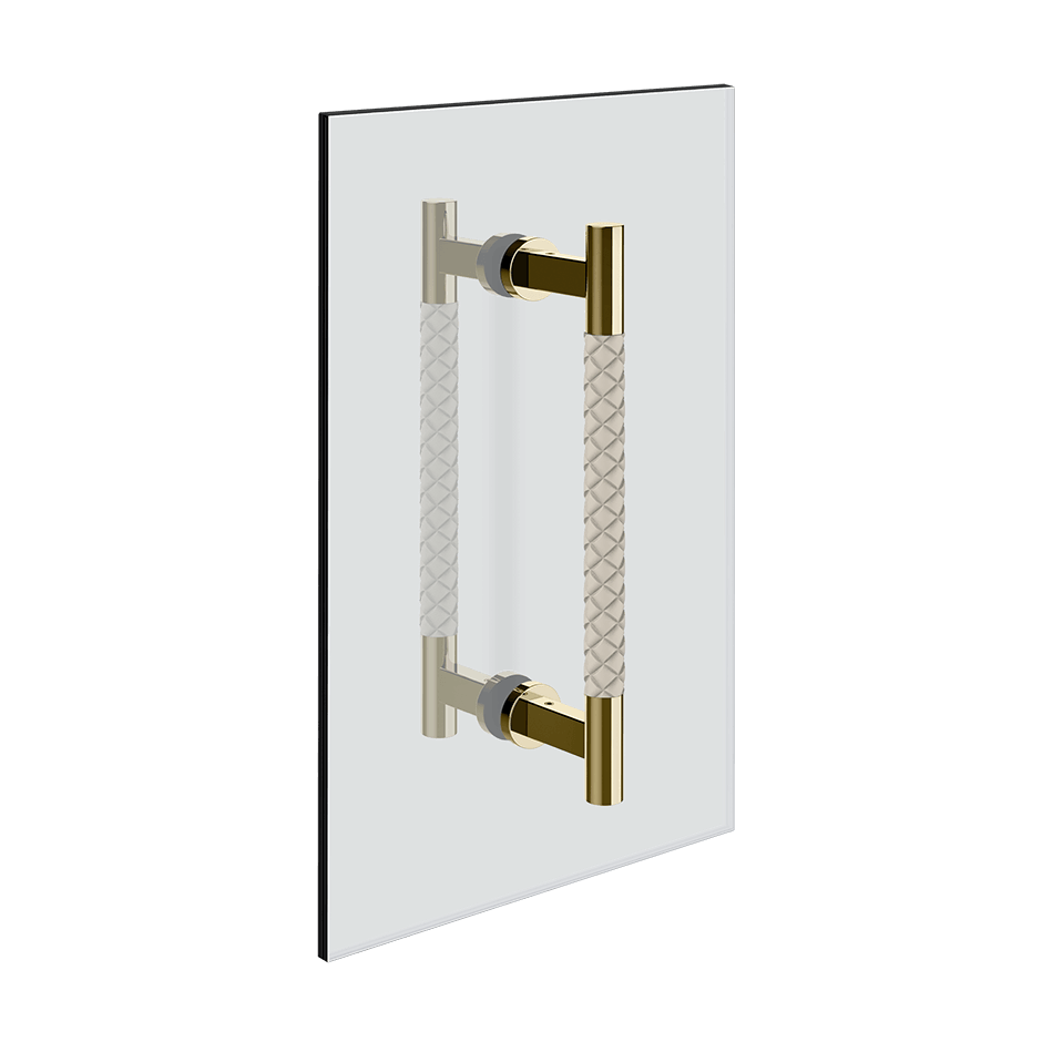 Gessi Handle 78730 in Crème/Brass Pvd