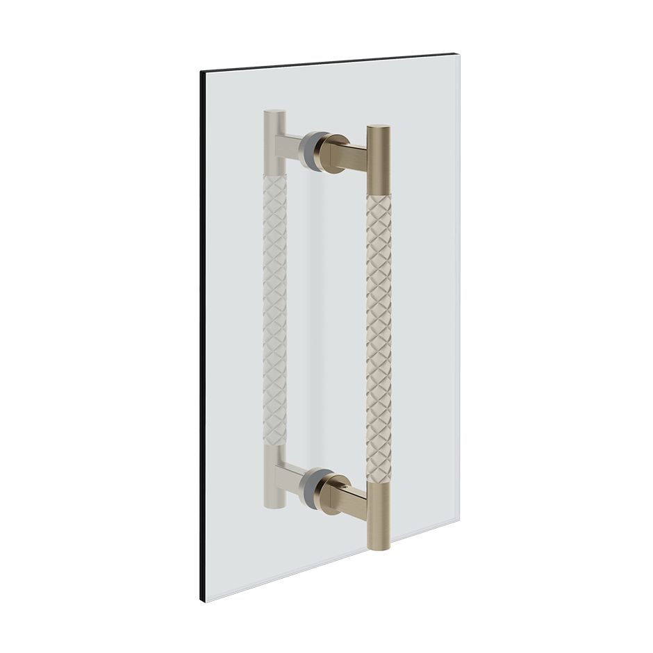 Gessi Handle 78731 in Crème/Finox Brushed Nickel