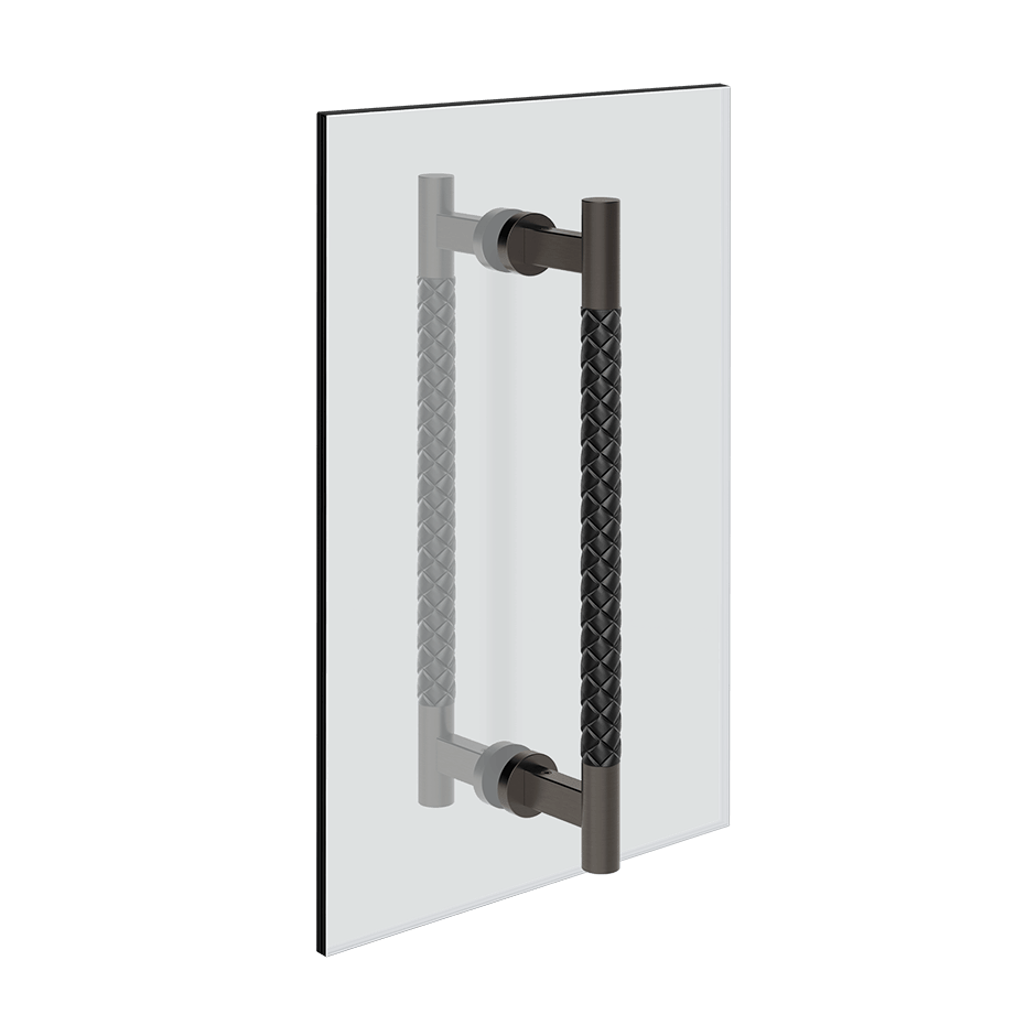 Gessi Handle 78731 in Nero/Black Metal Brushed Pvd