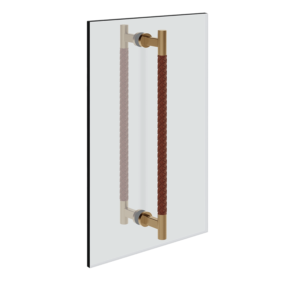 Gessi Handle 78733 in Red Cherry/Warm Bronze Br. Pvd