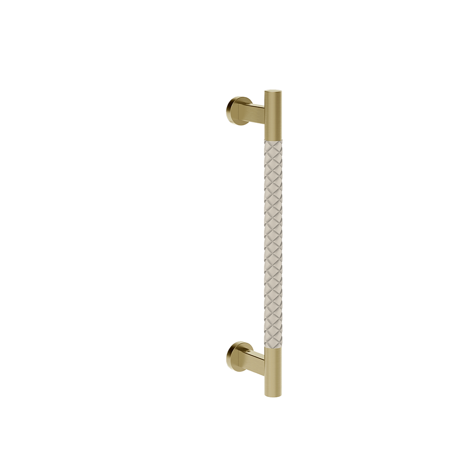 Gessi Handle 78735 in Crème/Brass Brushed Pvd