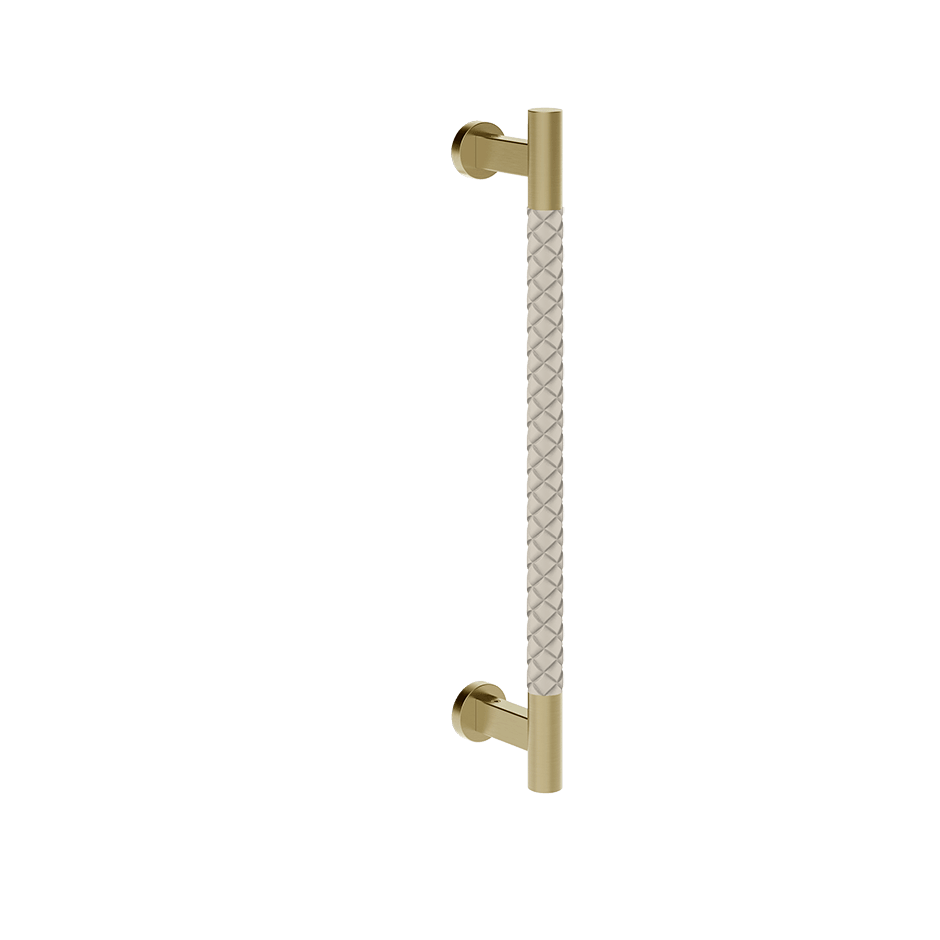 Gessi Handle 78736 in Crème/Brass Brushed Pvd