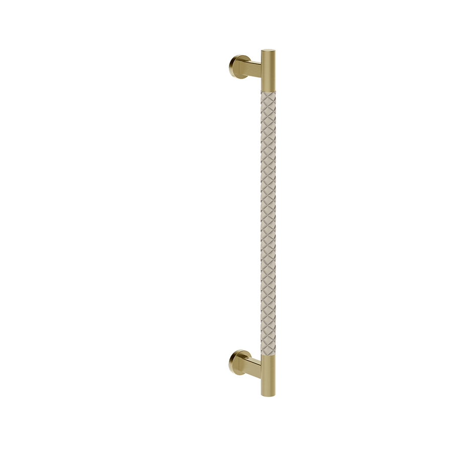Gessi Handle 78738 in Crème/Brass Brushed Pvd