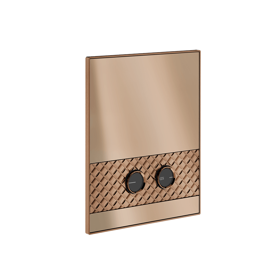 Gessi Flush Plate 78817 in Copper Brushed Pvd