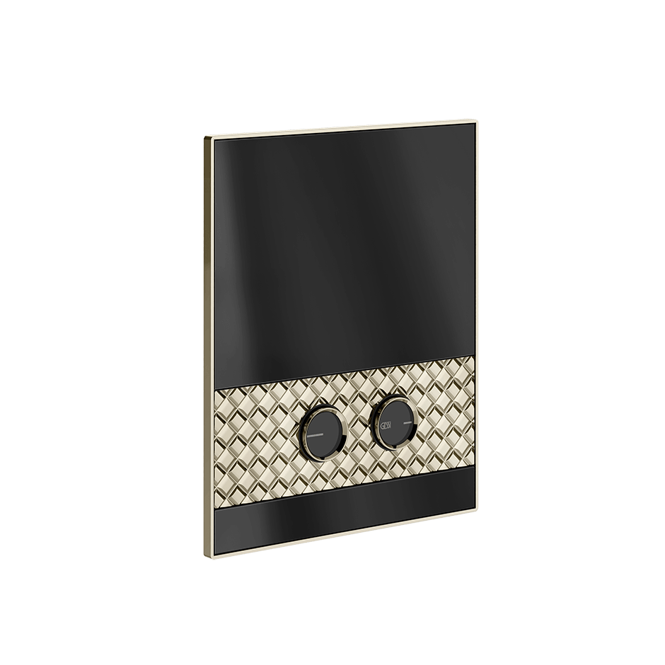 Gessi Flush Plate 78817 in Nickel Pvd