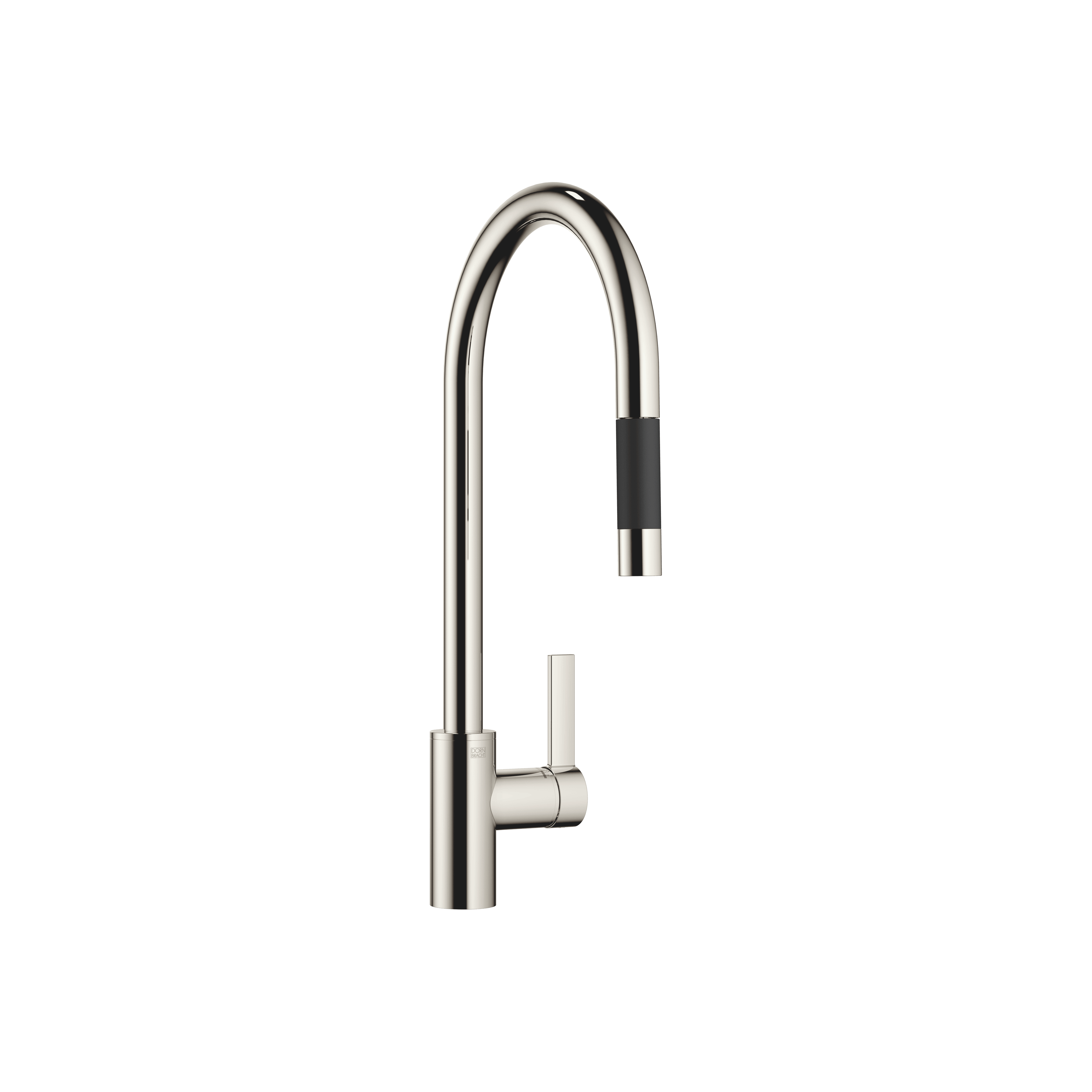 TARA ULTRA Single-lever mixer Pull-down with spray function in Platinum