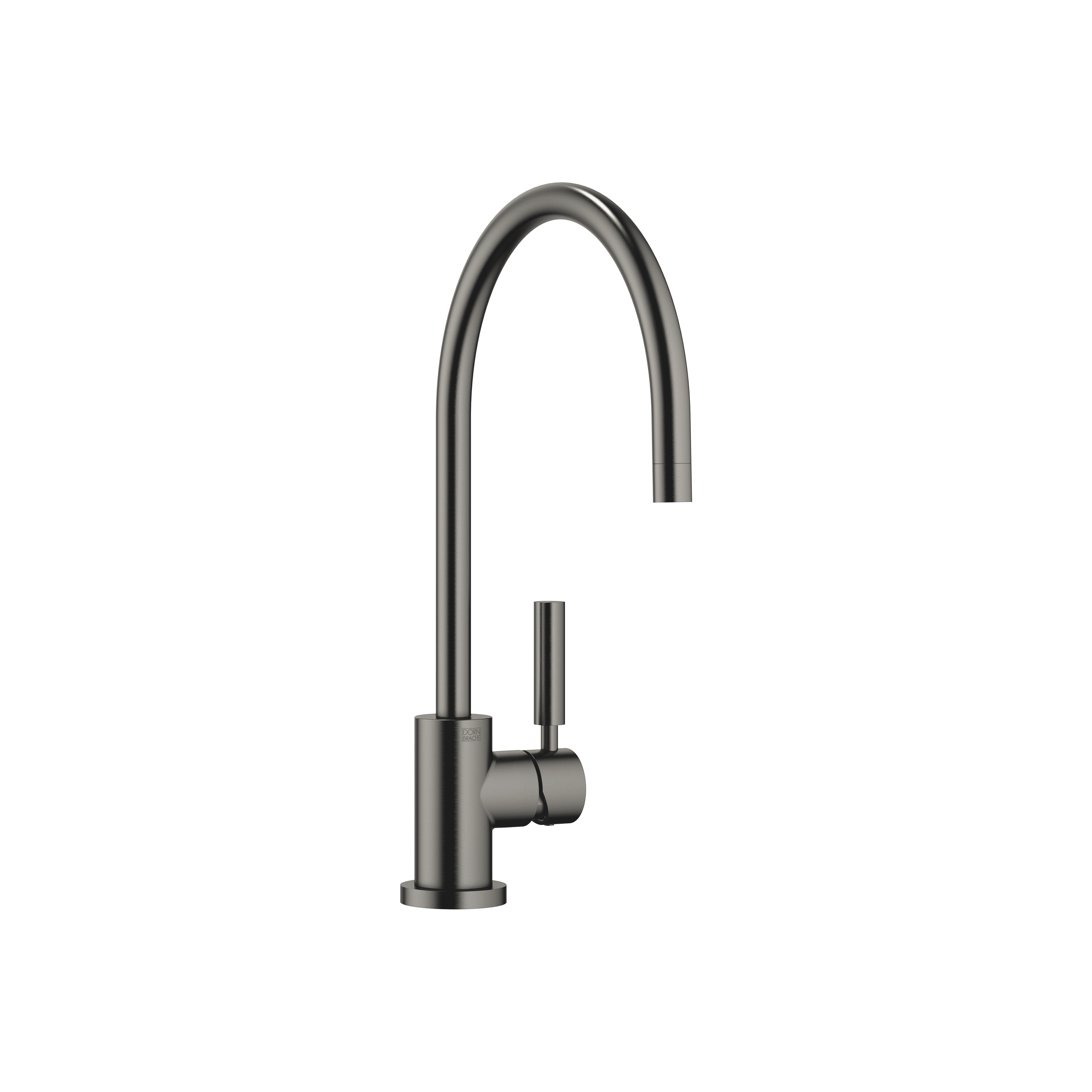TARA Single-lever mixer for rinsing/Profi spray in Brushed Dark Platinum