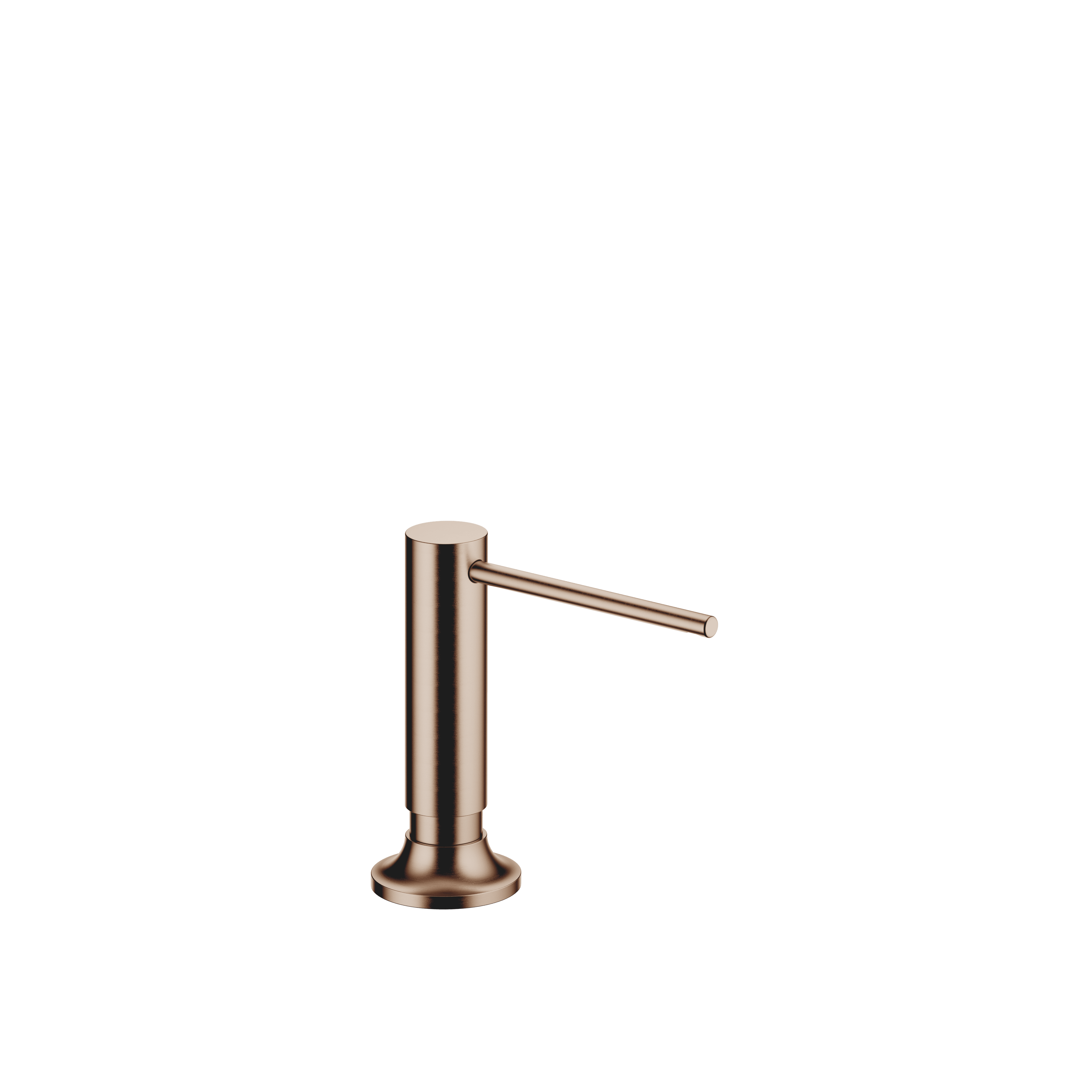 VAIA Dispenser with rosette in Brushed Bronze (PVD)