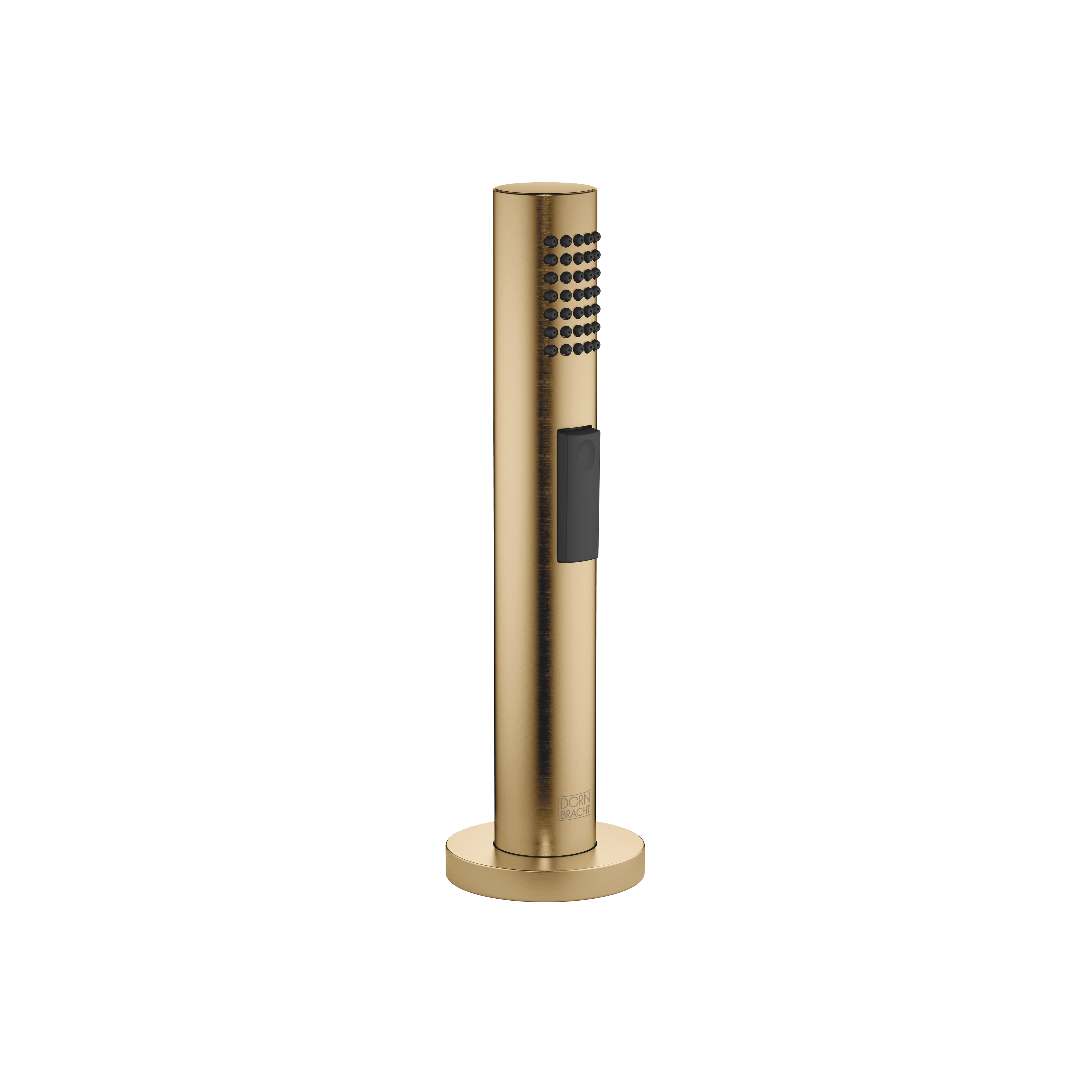Rinsing spray set in Brushed Dark Brass (PVD)