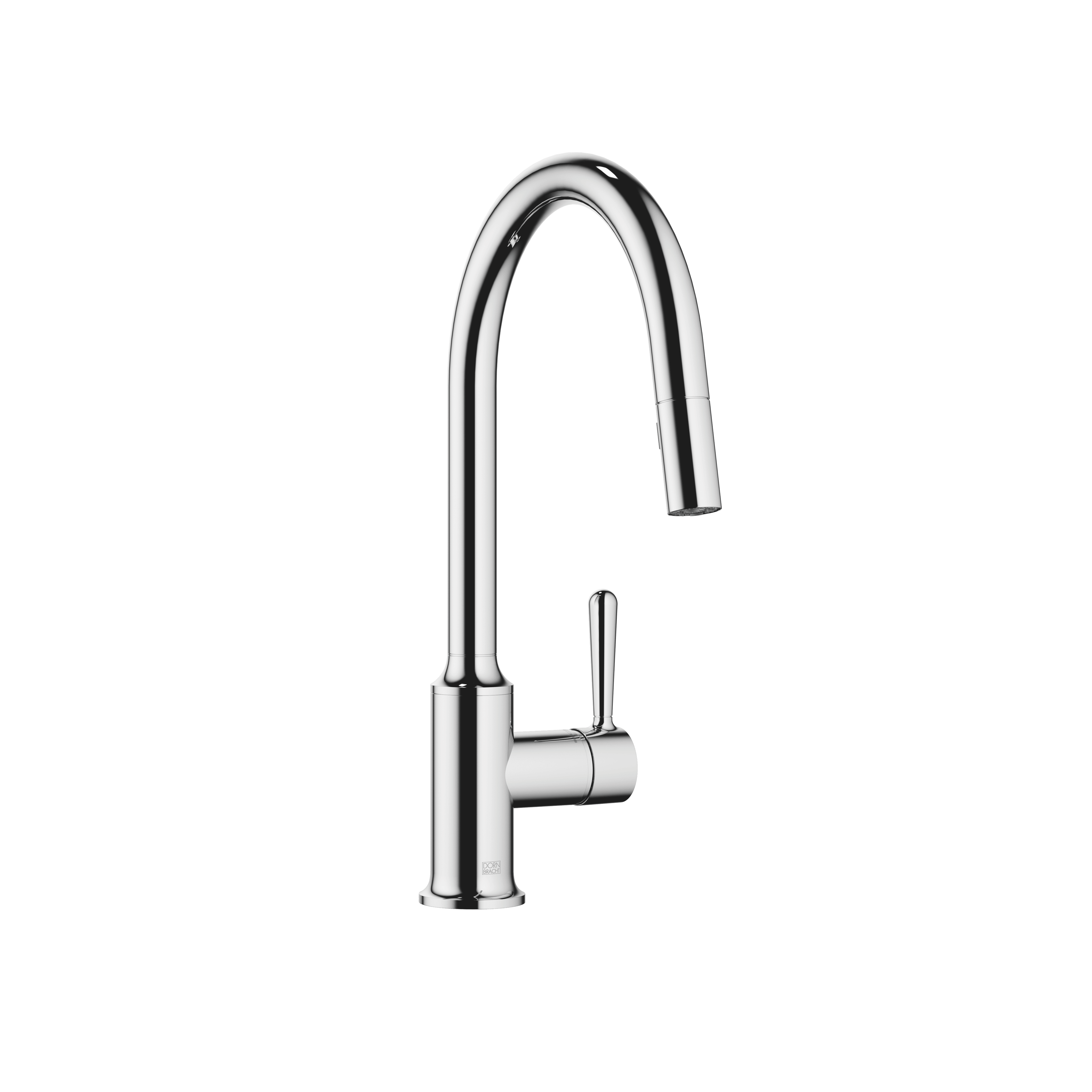 VAIA Single-lever mixer Pull-down with spray function in Chrome