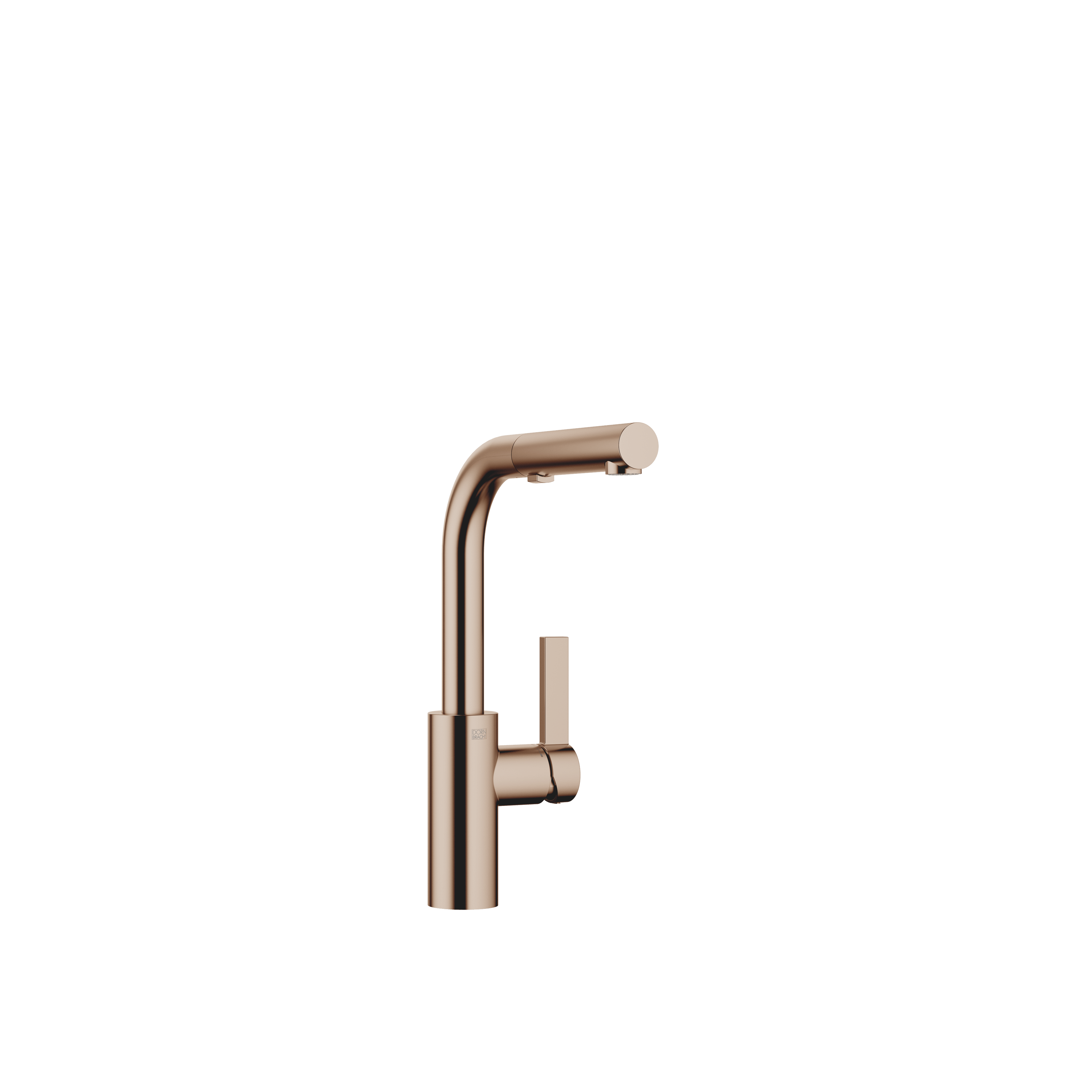 ELIO Single-lever mixer Pull-out with spray function in Brushed Bronze (PVD)