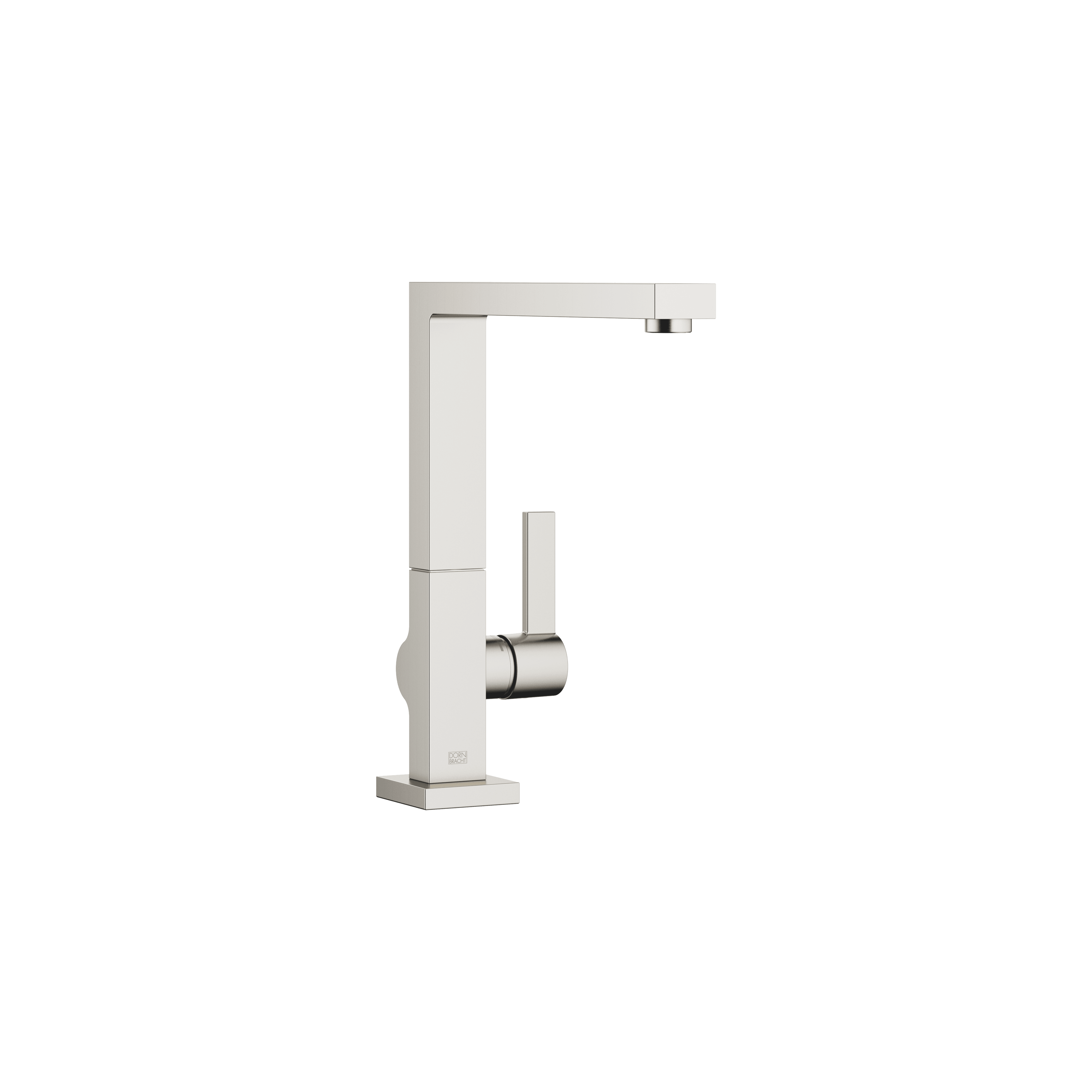 LOT Single-lever mixer in Brushed Platinum