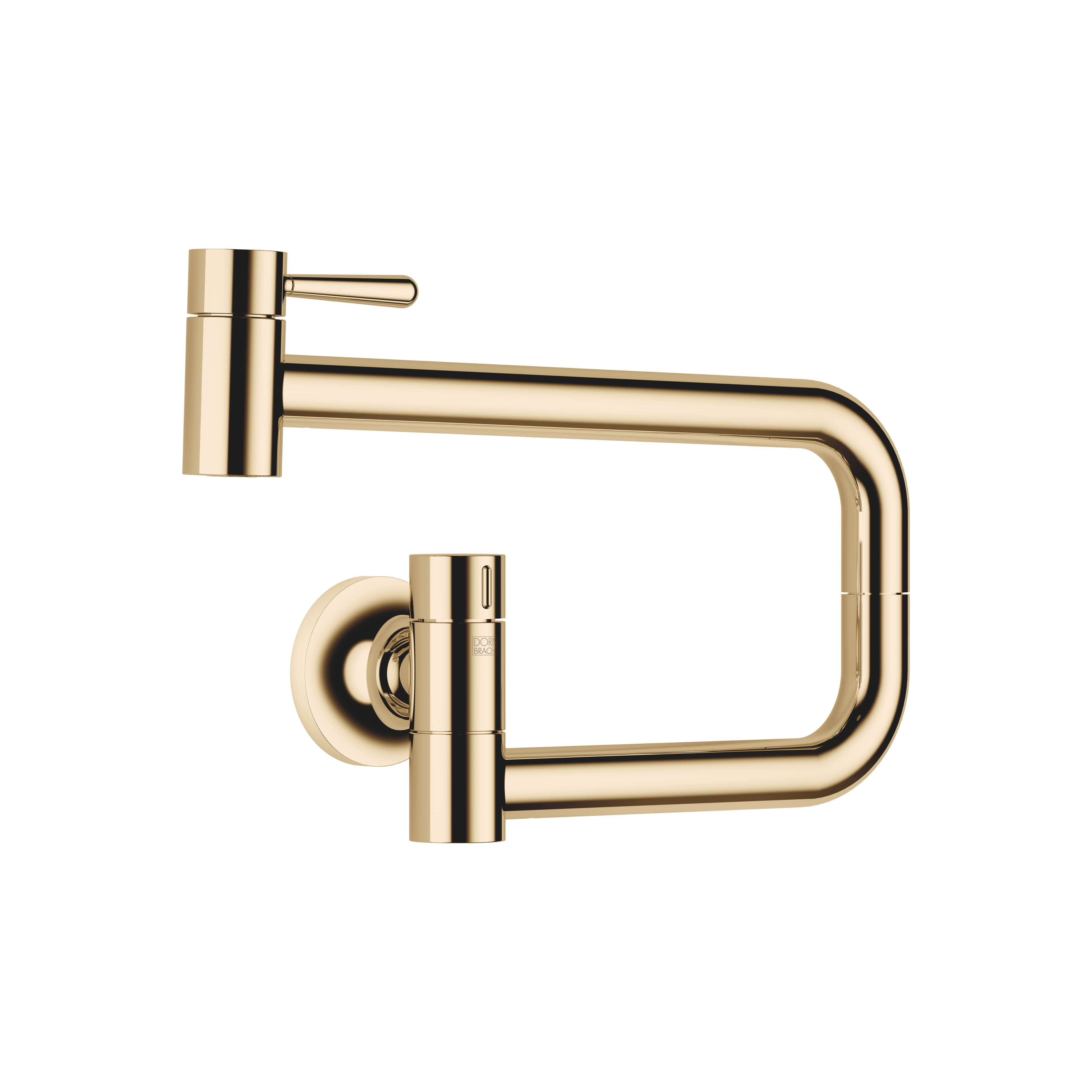 VAIA POT FILLER Cold-water valve in Durabrass (23kt Gold)
