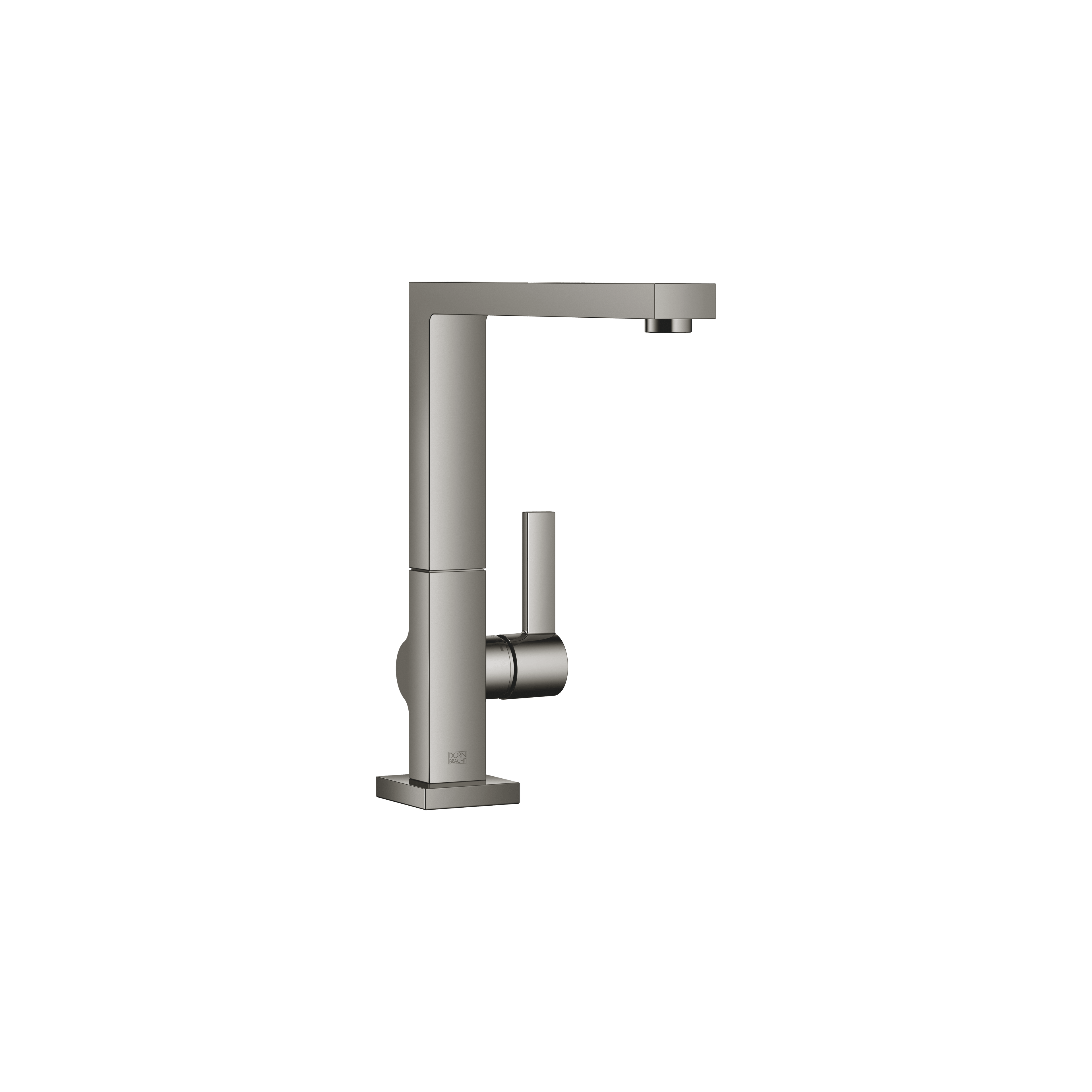 LOT Single-lever mixer for rinsing/Profi spray in Dark Chrome