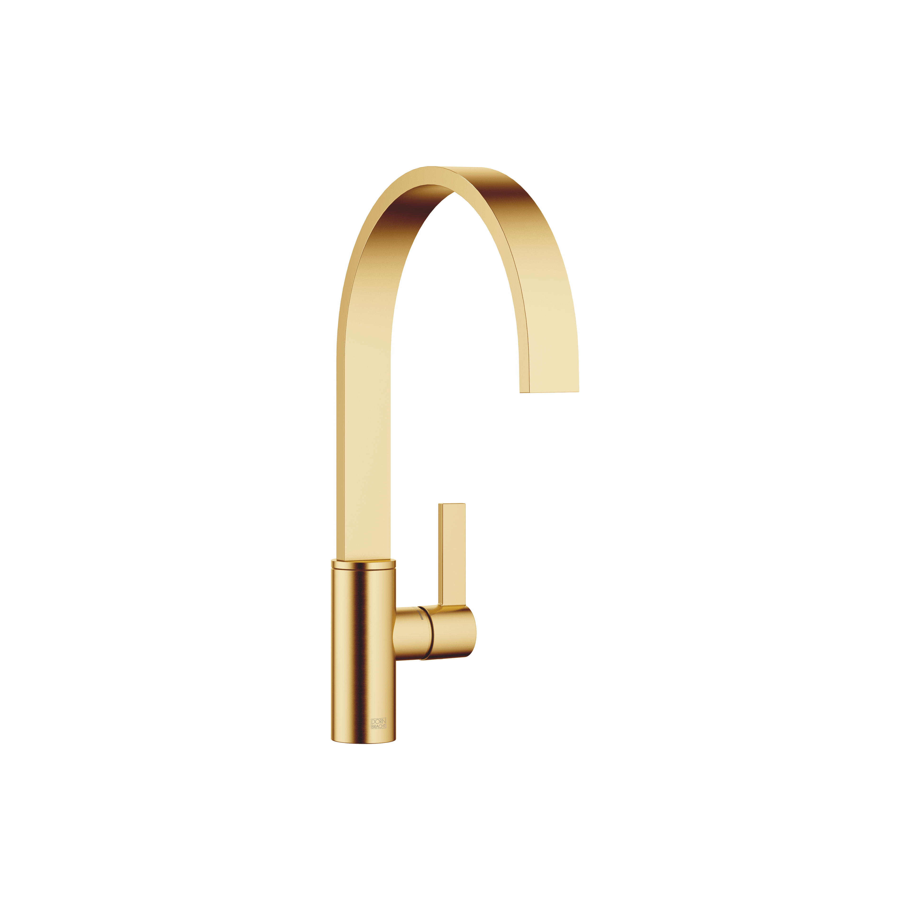 MEM Single-lever mixer in Brushed Durabrass (23kt Gold)