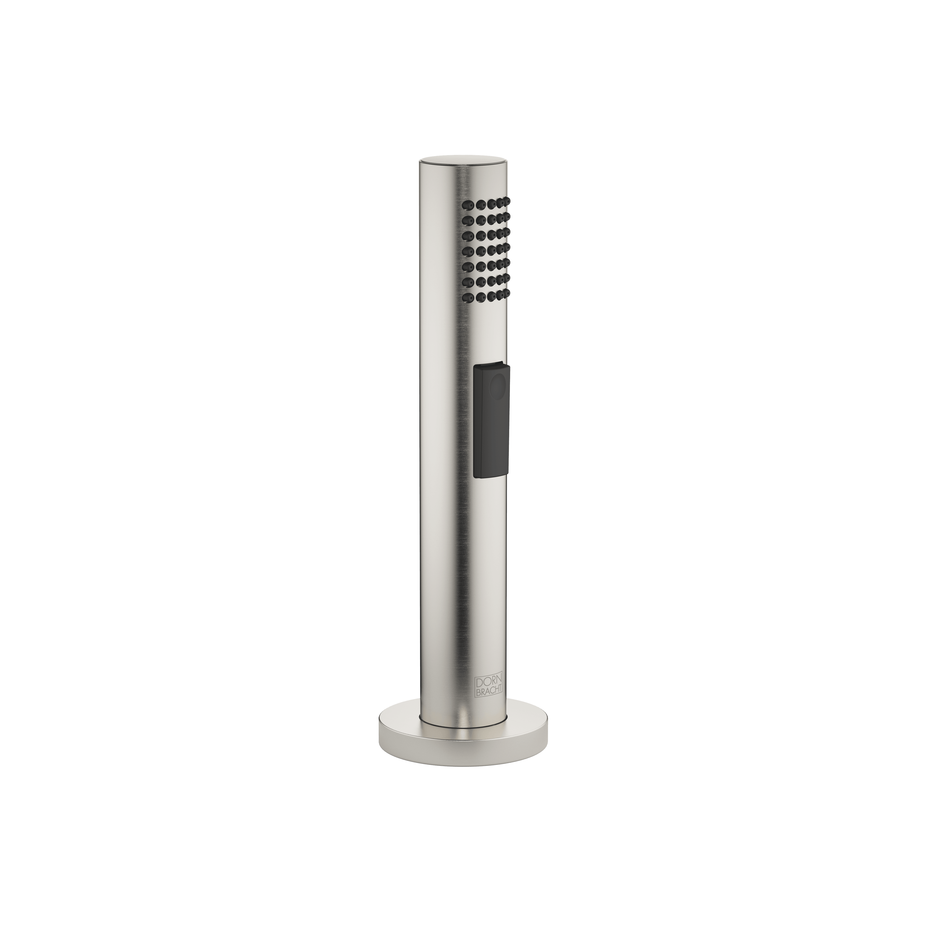 Rinsing spray set in Brushed Platinum
