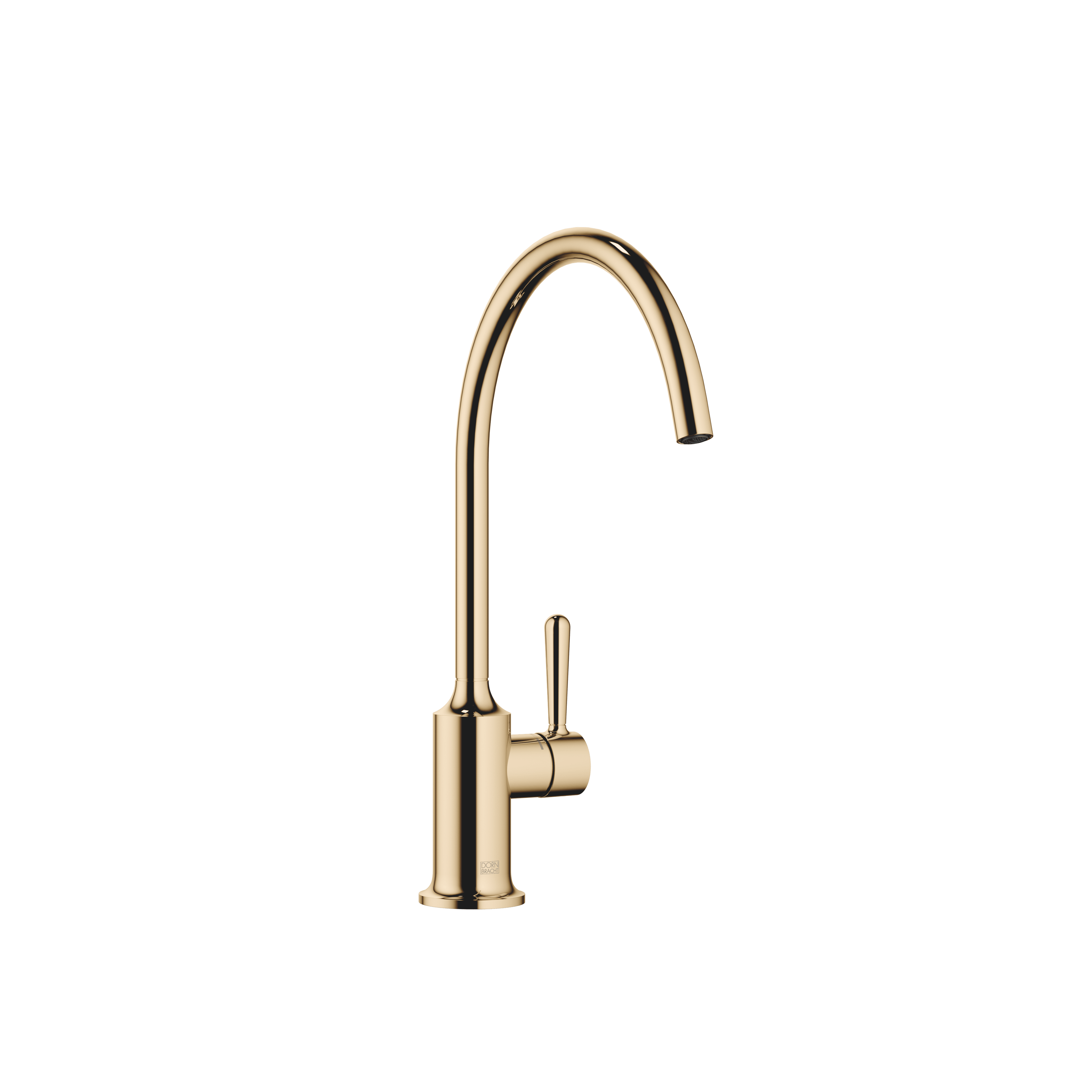 VAIA Single-lever mixer in Durabrass (23kt Gold)