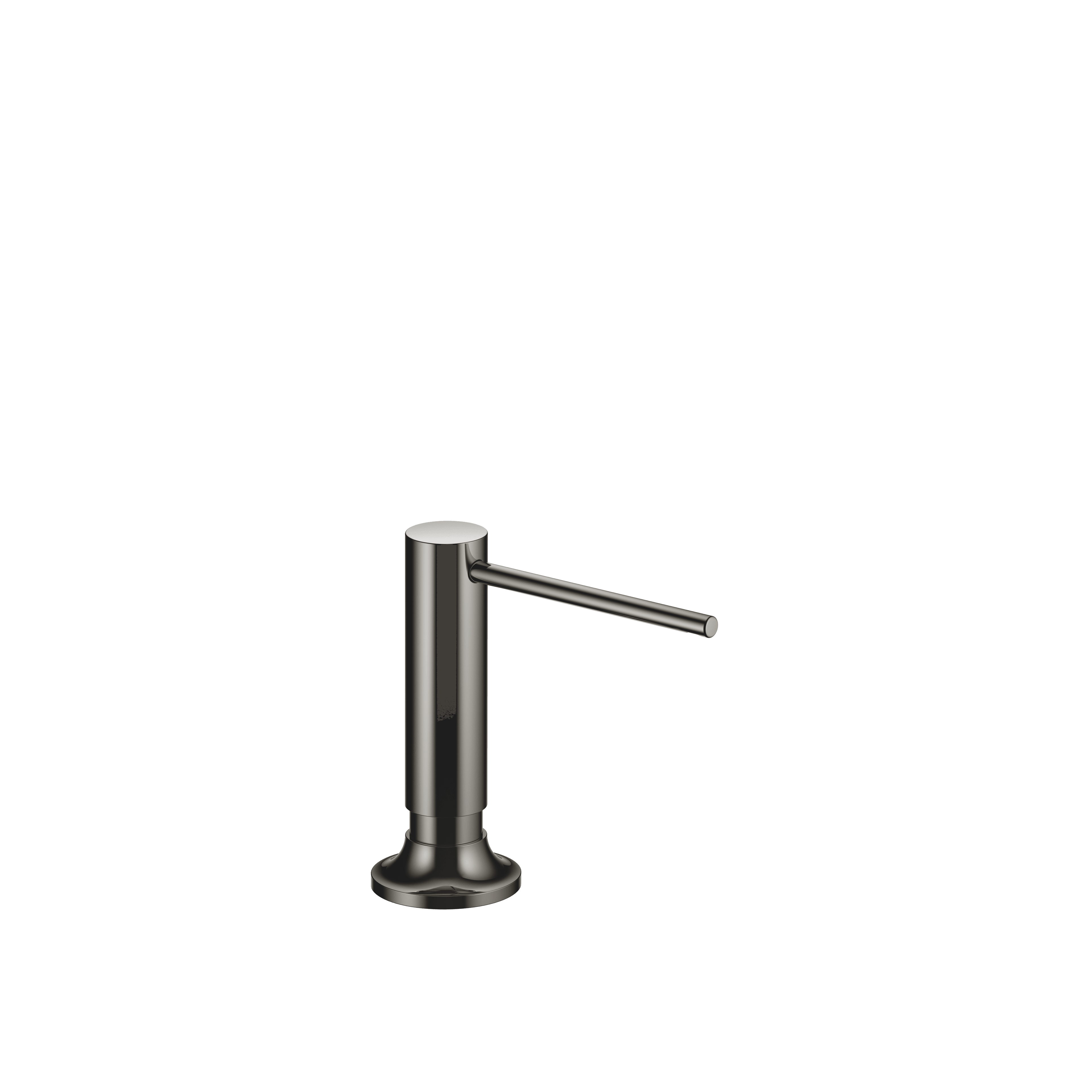 VAIA Dispenser with rosette in Dark Chrome
