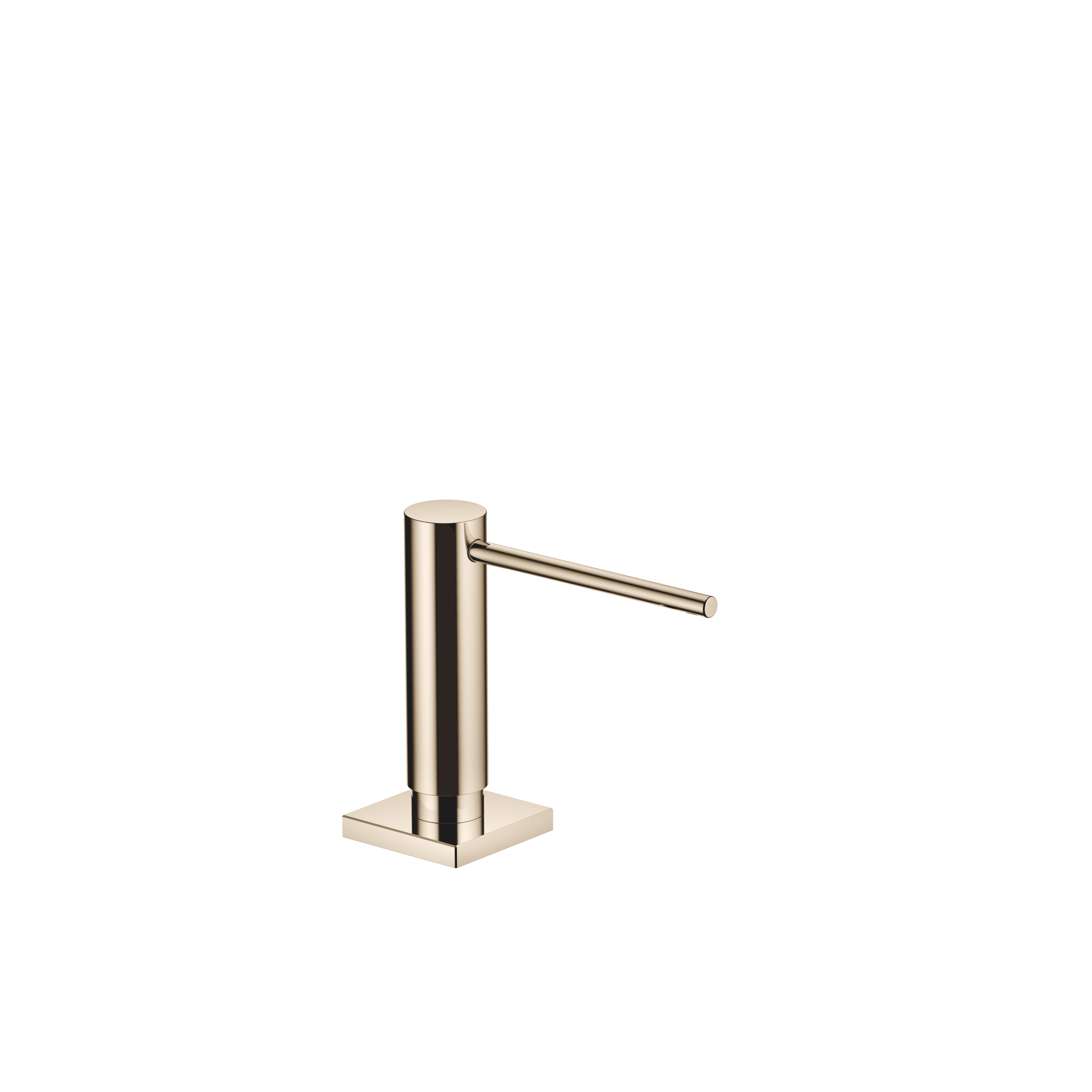 Dispenser with rosette in Champagne (22kt Gold)